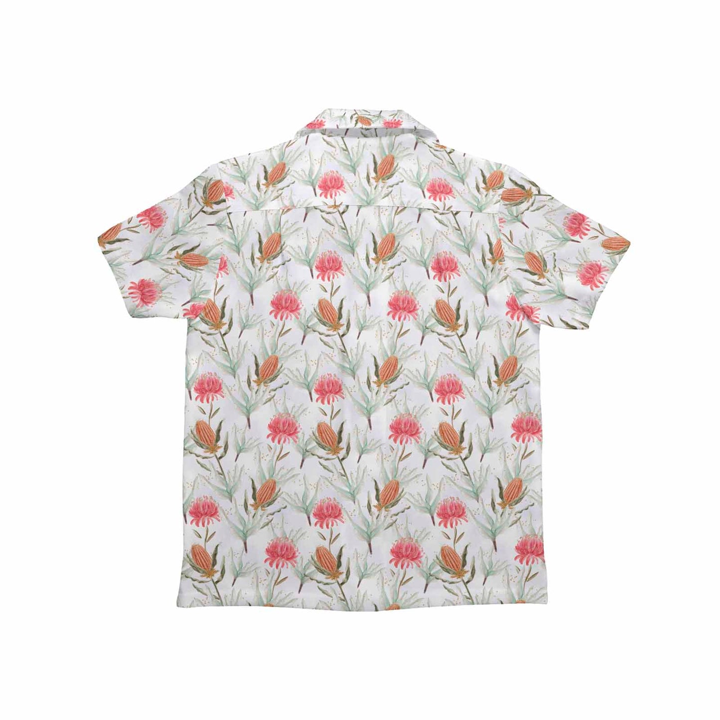 Australian Wattle 50  Little Boys Hawaiian Shirt