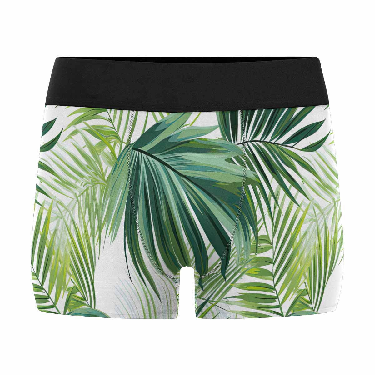 Green Palm Leaves AUS Men's Boxer Briefs (Made In AUS)