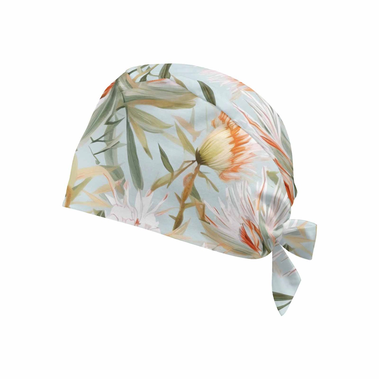 Nurse Scrub Cap Australian Floral 2  Scrub Cap