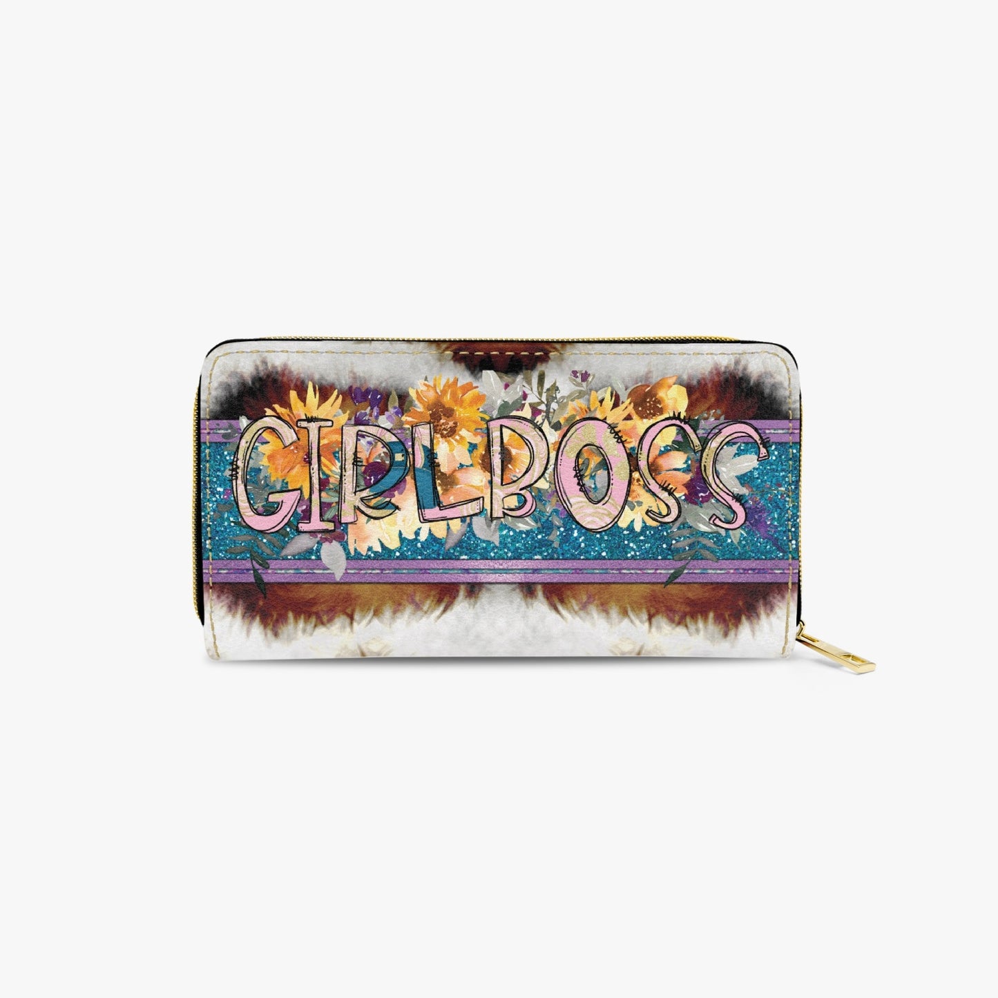 Long Type Zipper Purse - Girlboss