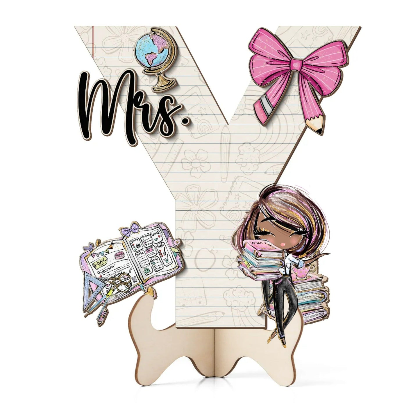 Teacher Letter Sign Letter Mrs Y