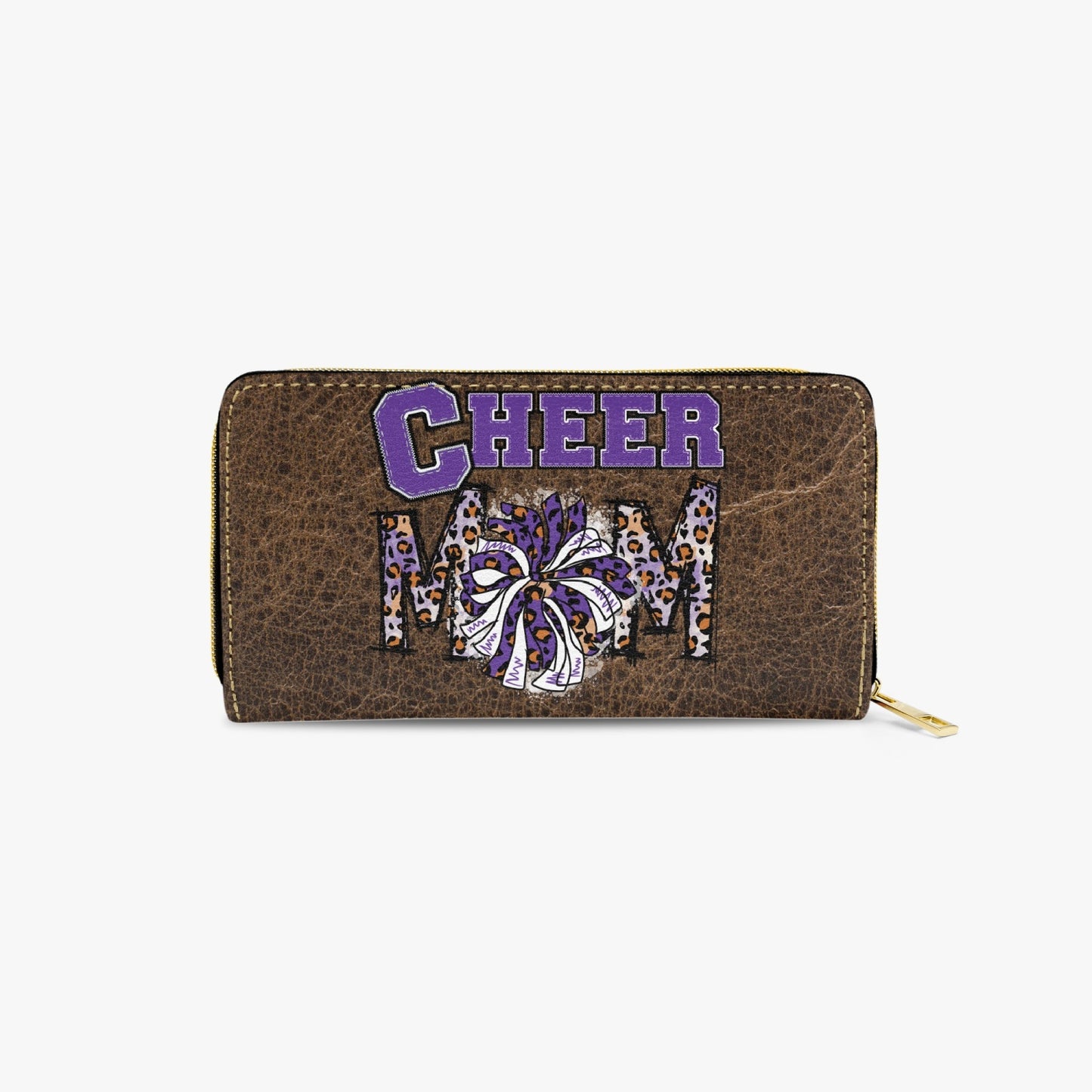 Long Type Zipper Purse - Cheer Mum/Mom