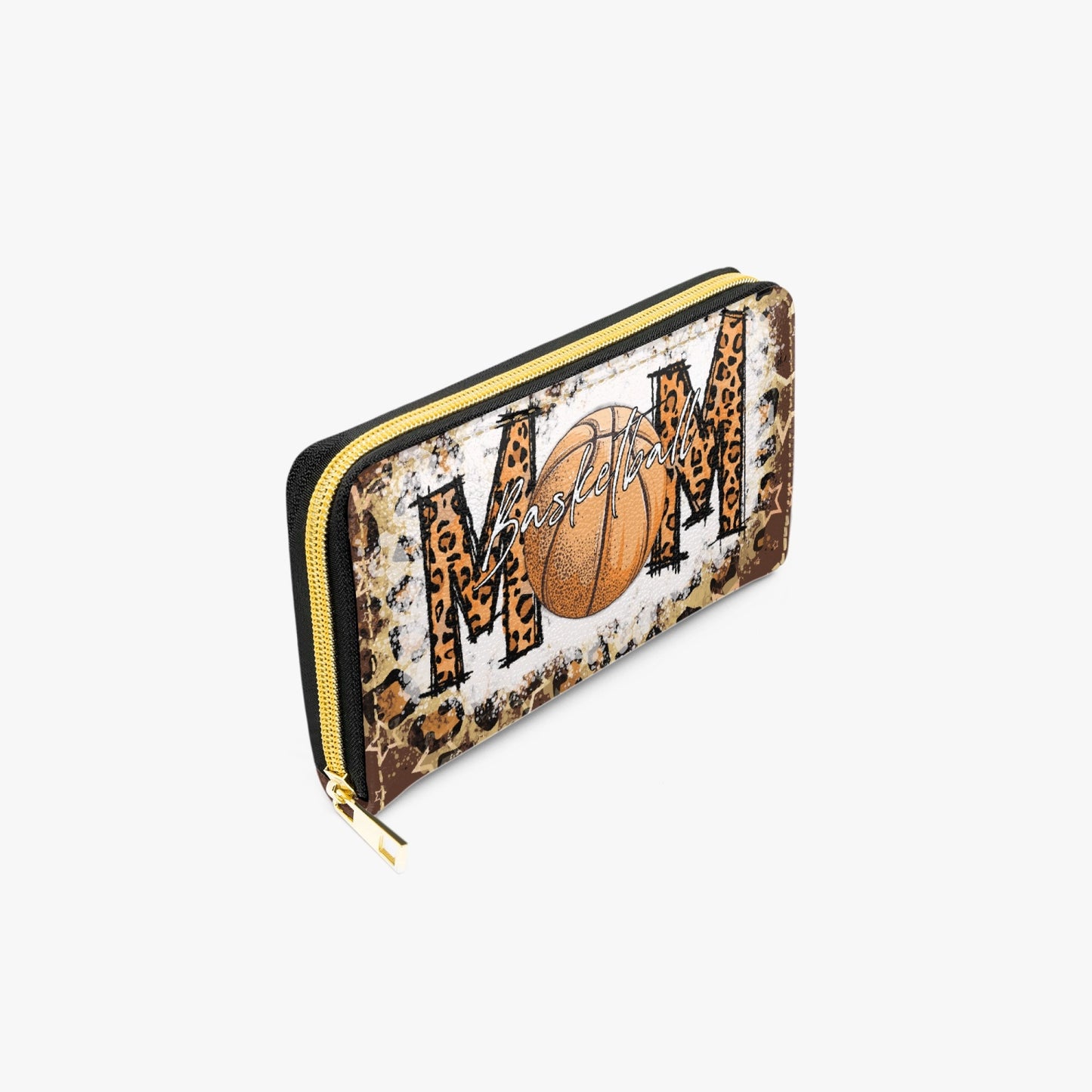 Long Type Zipper Purse - Basketball Mom