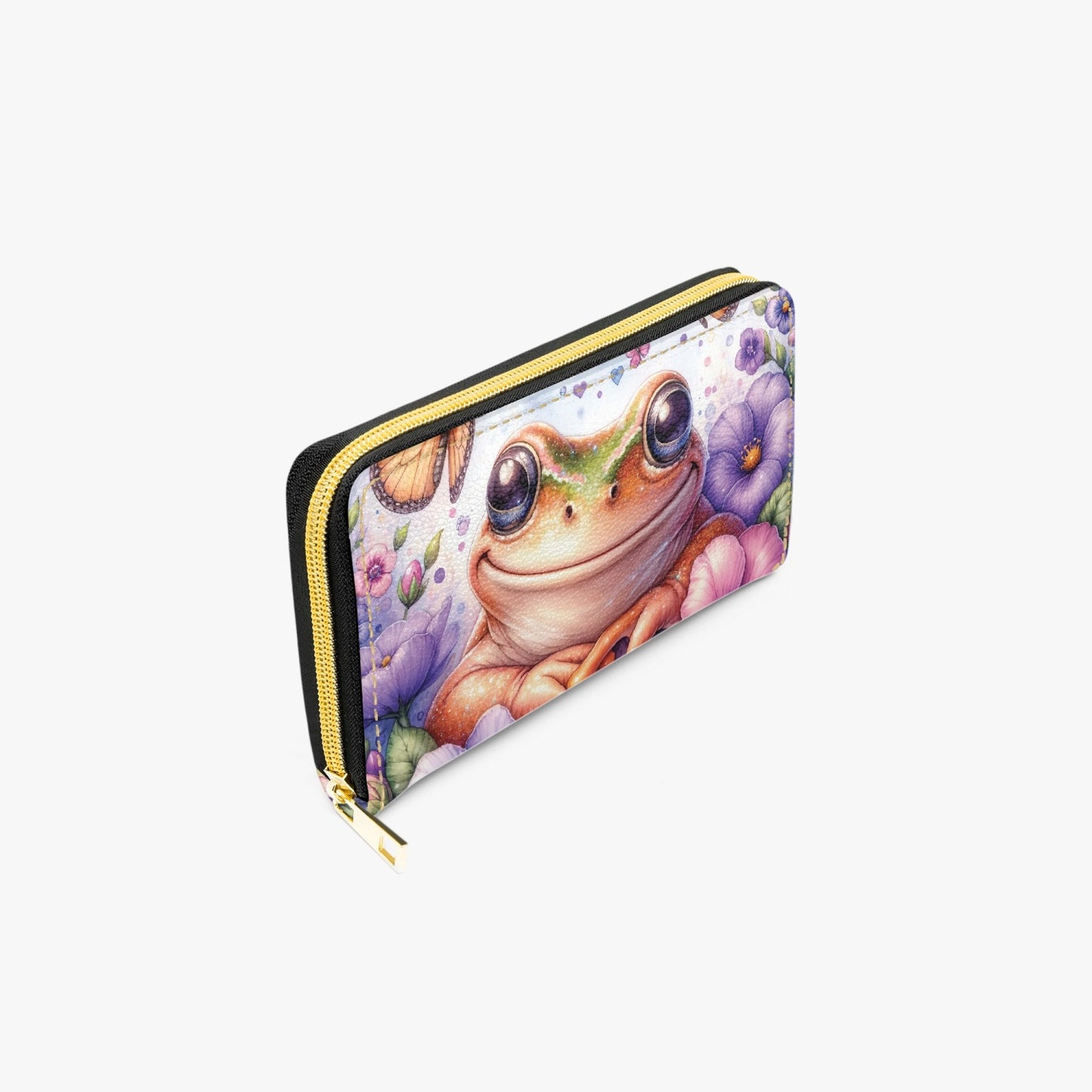 Long Type Zipper Purse - Frog