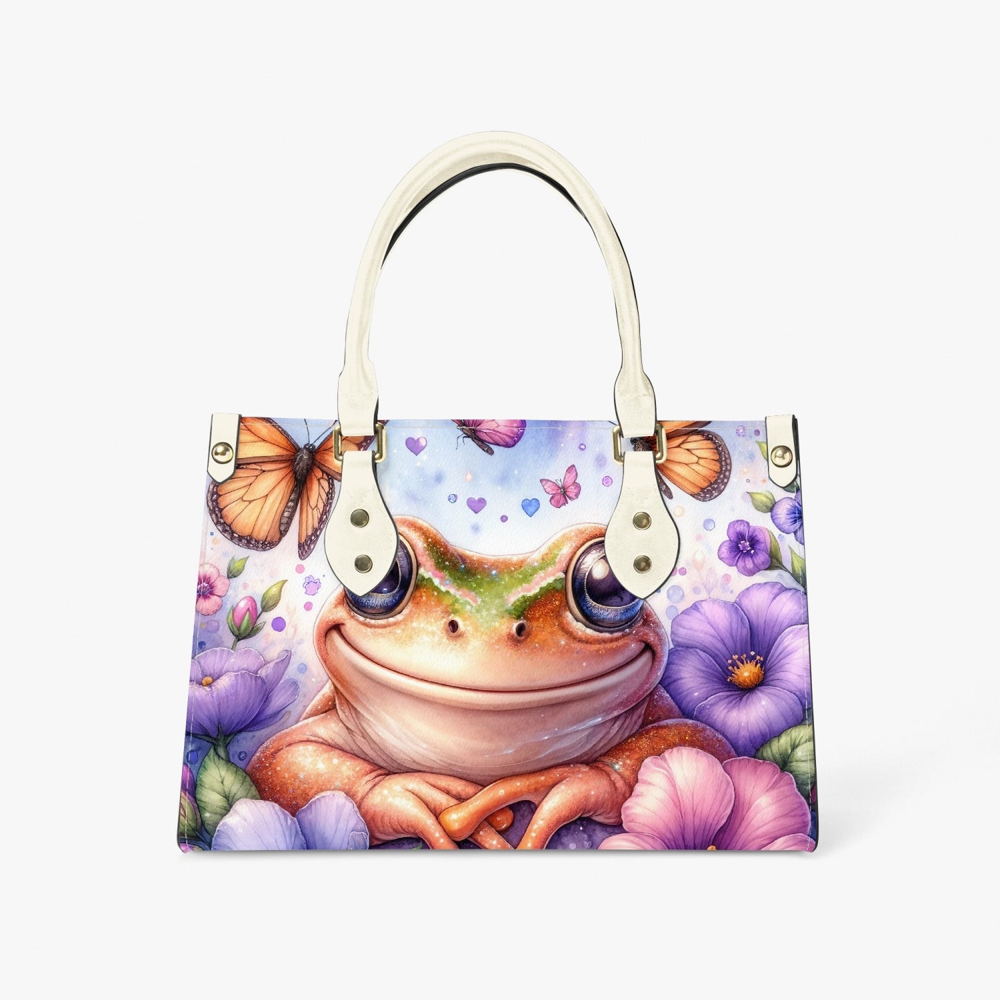 Women's Tote Bag - Long Strap - Frog