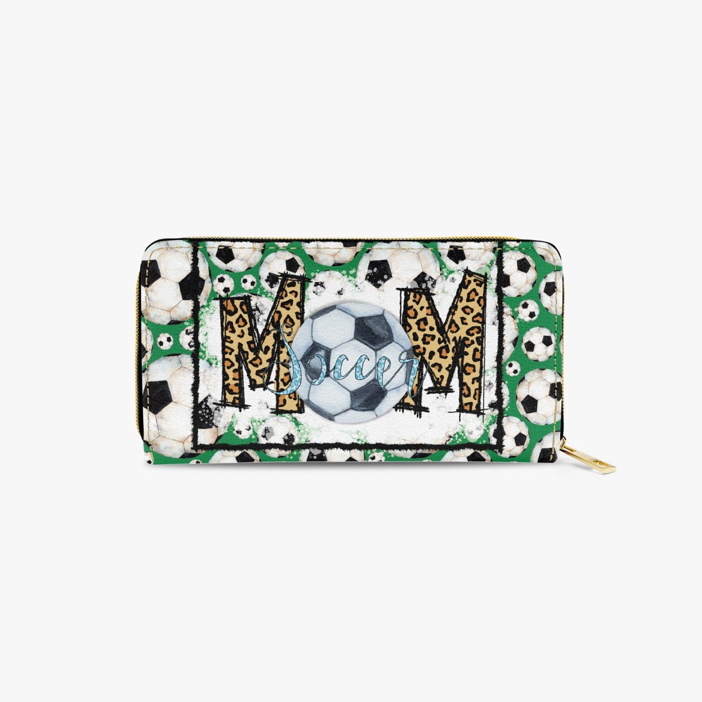 Long Type Zipper Purse - Soccer Mum/Mom