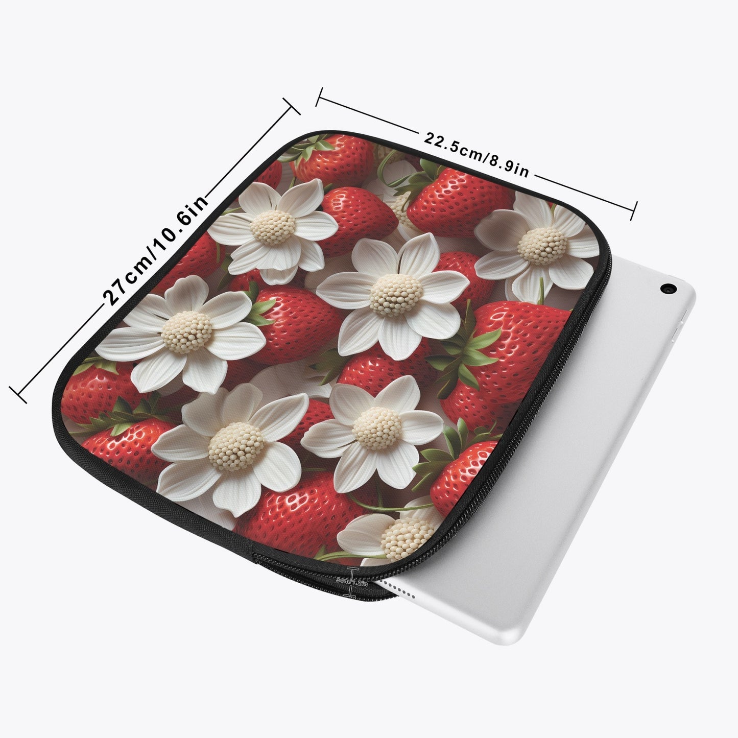 Tablet Sleeve - Strawberries