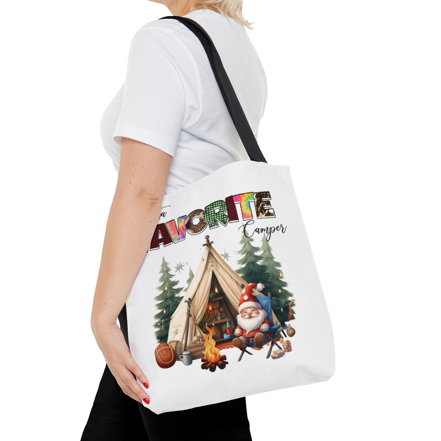 Tote Bag, Christmas, Camper