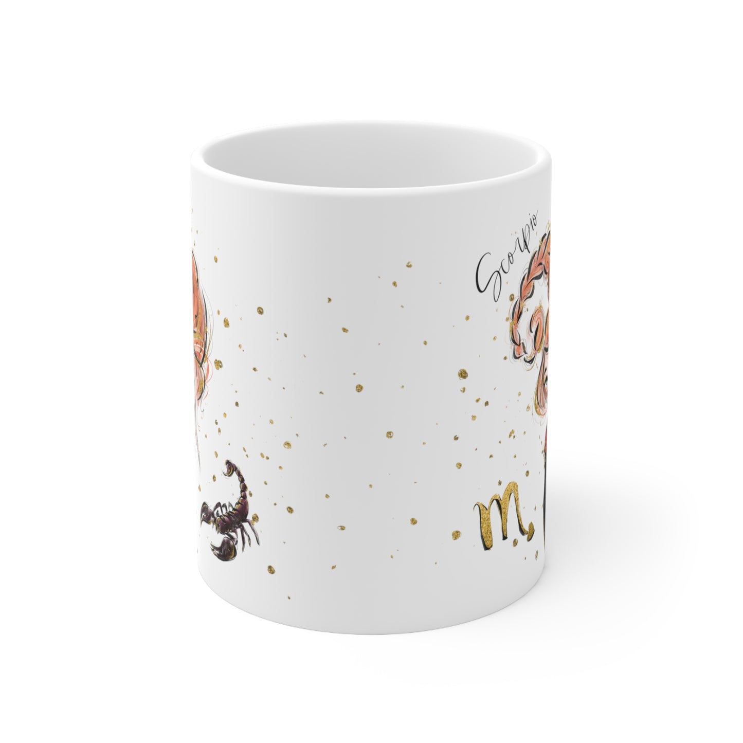 Zodiac Sign, Scorpio, Ceramic Mug 11oz