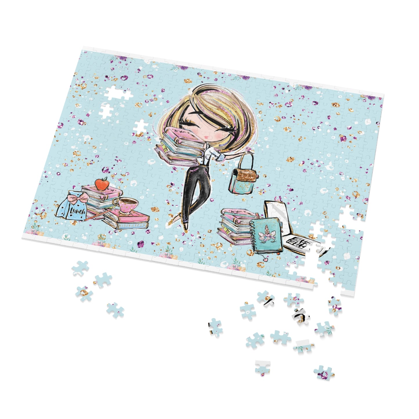 Jigsaw Puzzle, Teacher, Personalised/Non-Personalised (30, 110, 252, 500,1000-Piece)