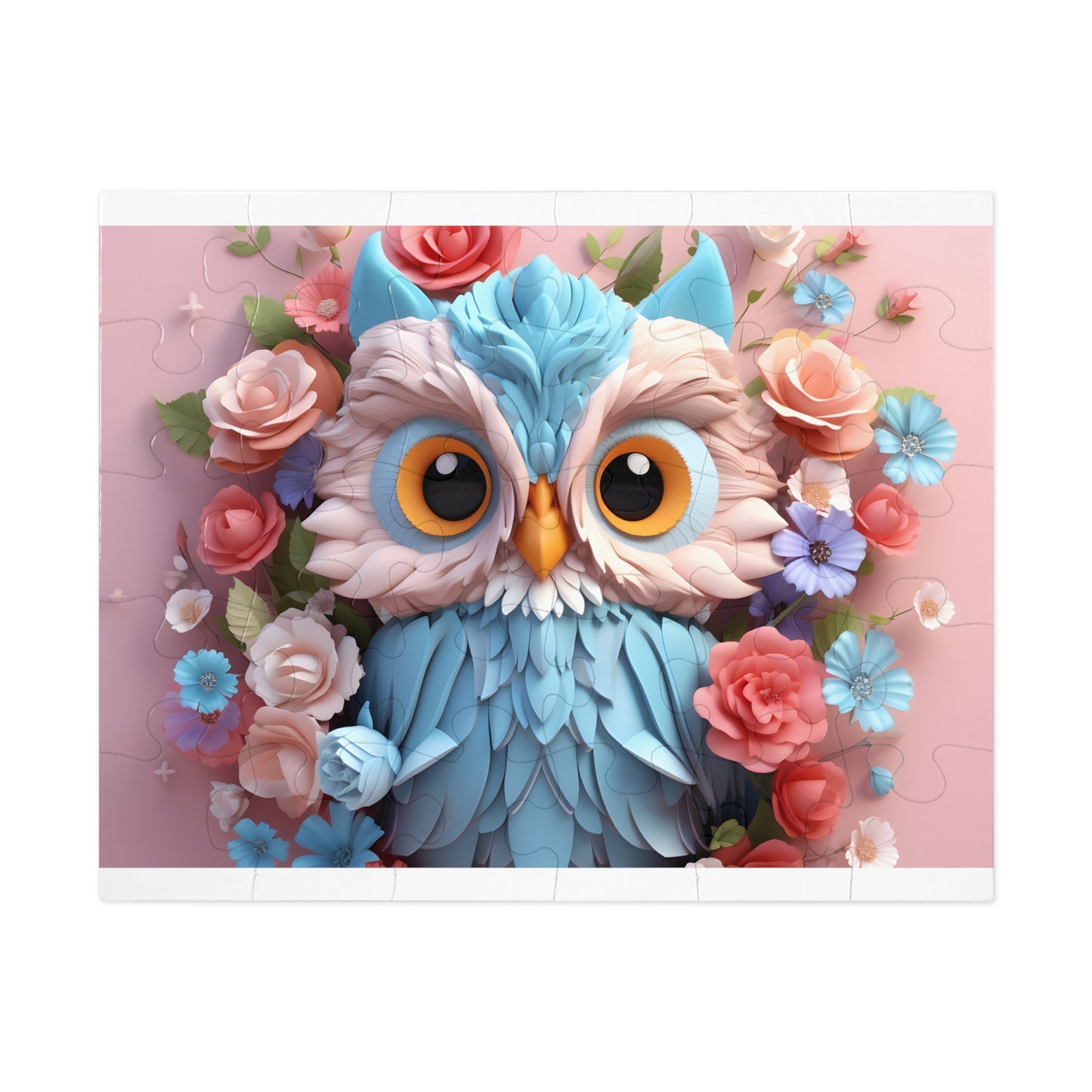 Jigsaw Puzzle, Owl, Personalised/Non-Personalised (30, 110, 252, 500,1000-Piece)