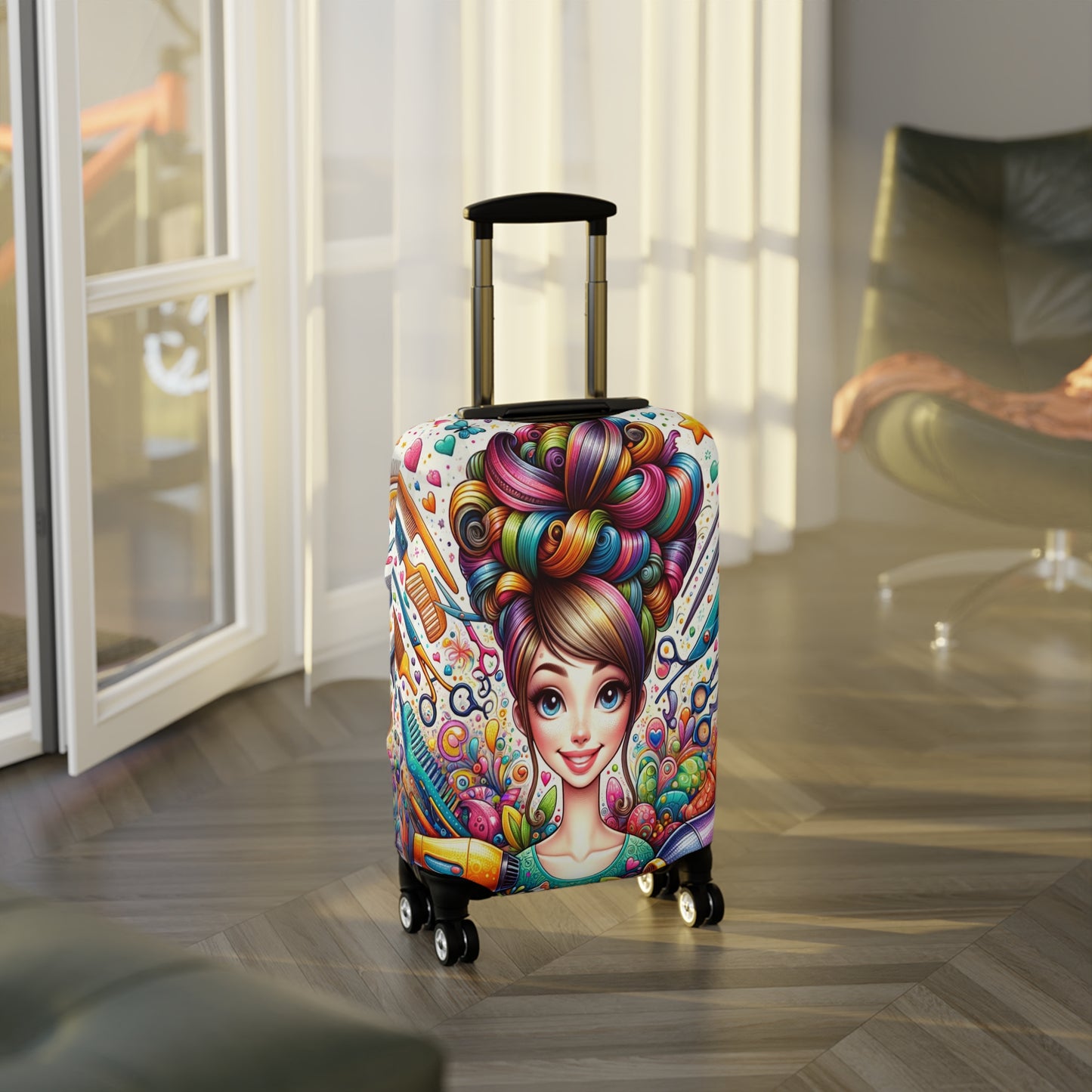 Luggage Cover, Hairdresser, awd-1683