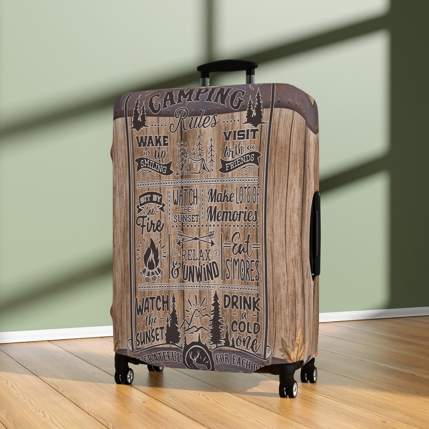 Luggage Cover, Camping Rules, awd-548