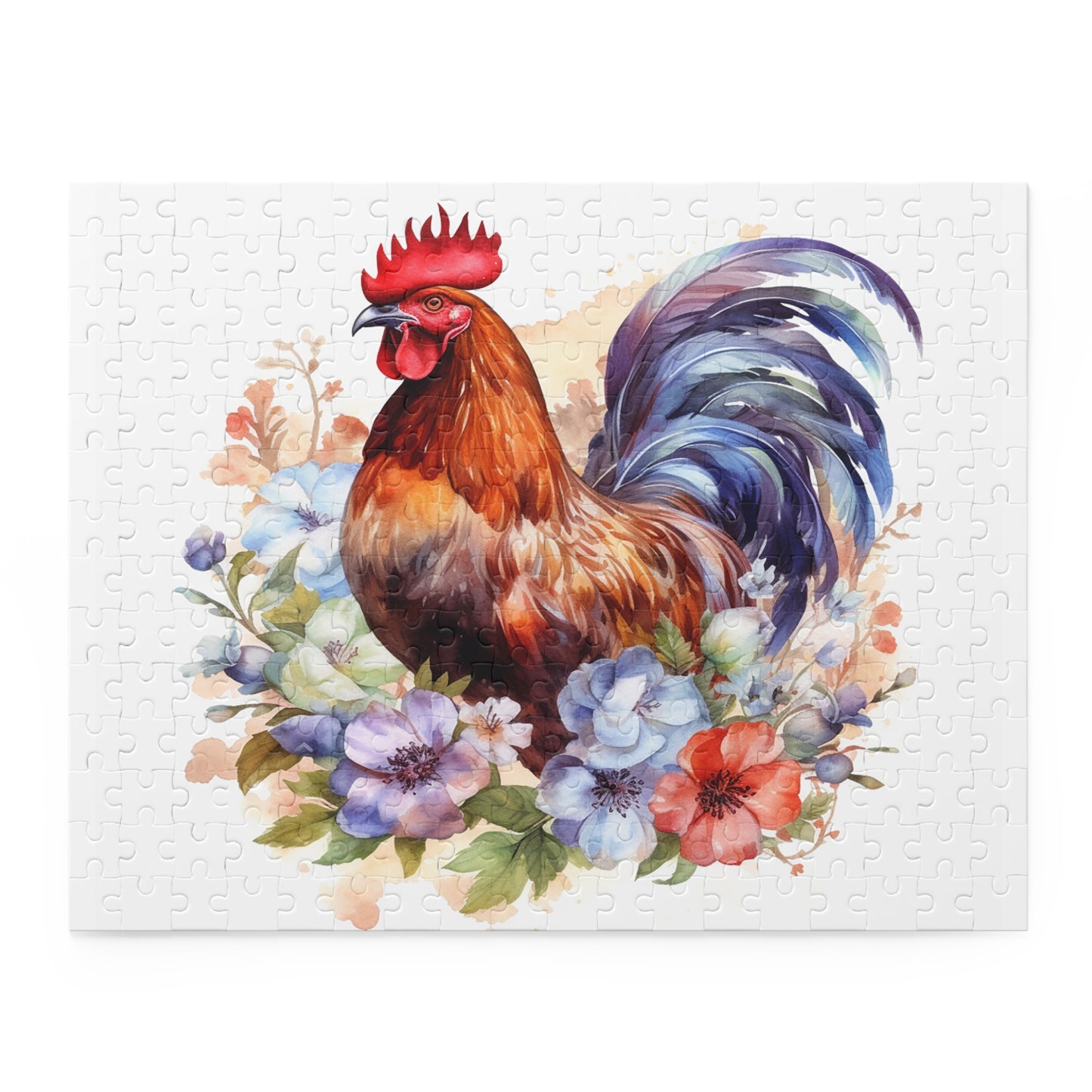 Personalised/Non-Personalised Puzzle, Chicken/Rooster (120, 252, 500-Piece)