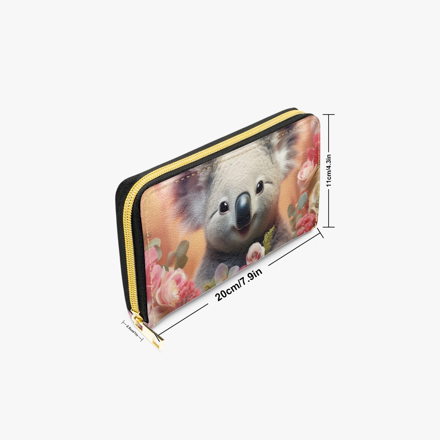 Long Type Zipper Purse - Koala