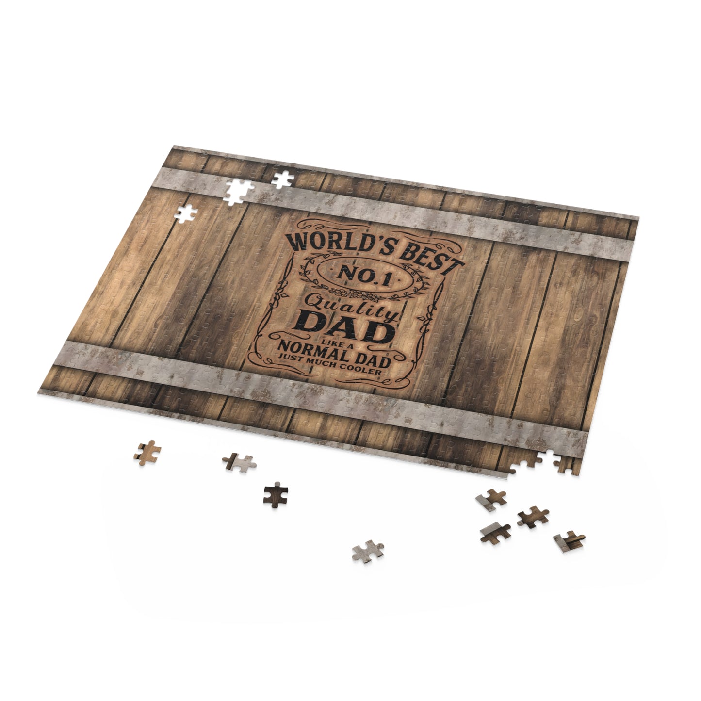 Puzzle, World's Best Dad (120, 252, 500-Piece) awd-573