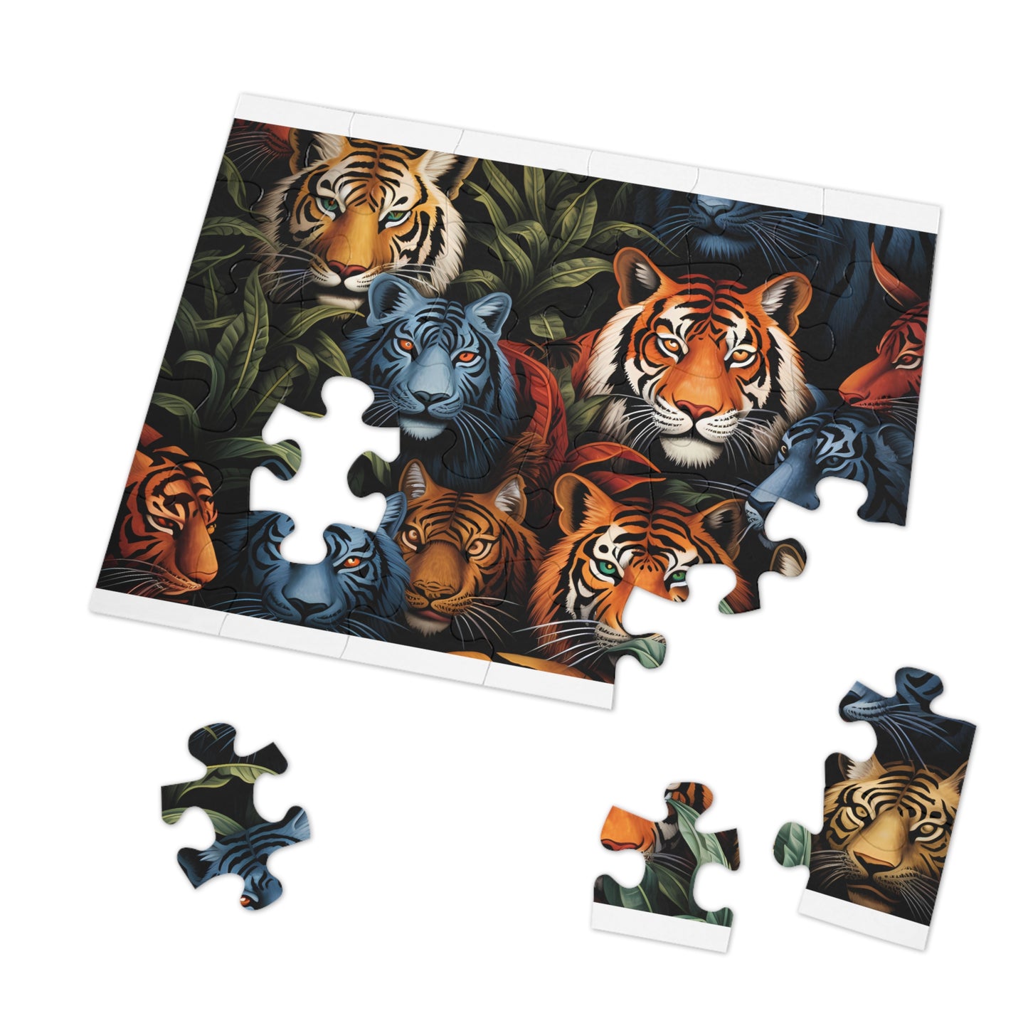 Jigsaw Puzzle, Lion, Personalised/Non-Personalised (30, 110, 252, 500,1000-Piece)