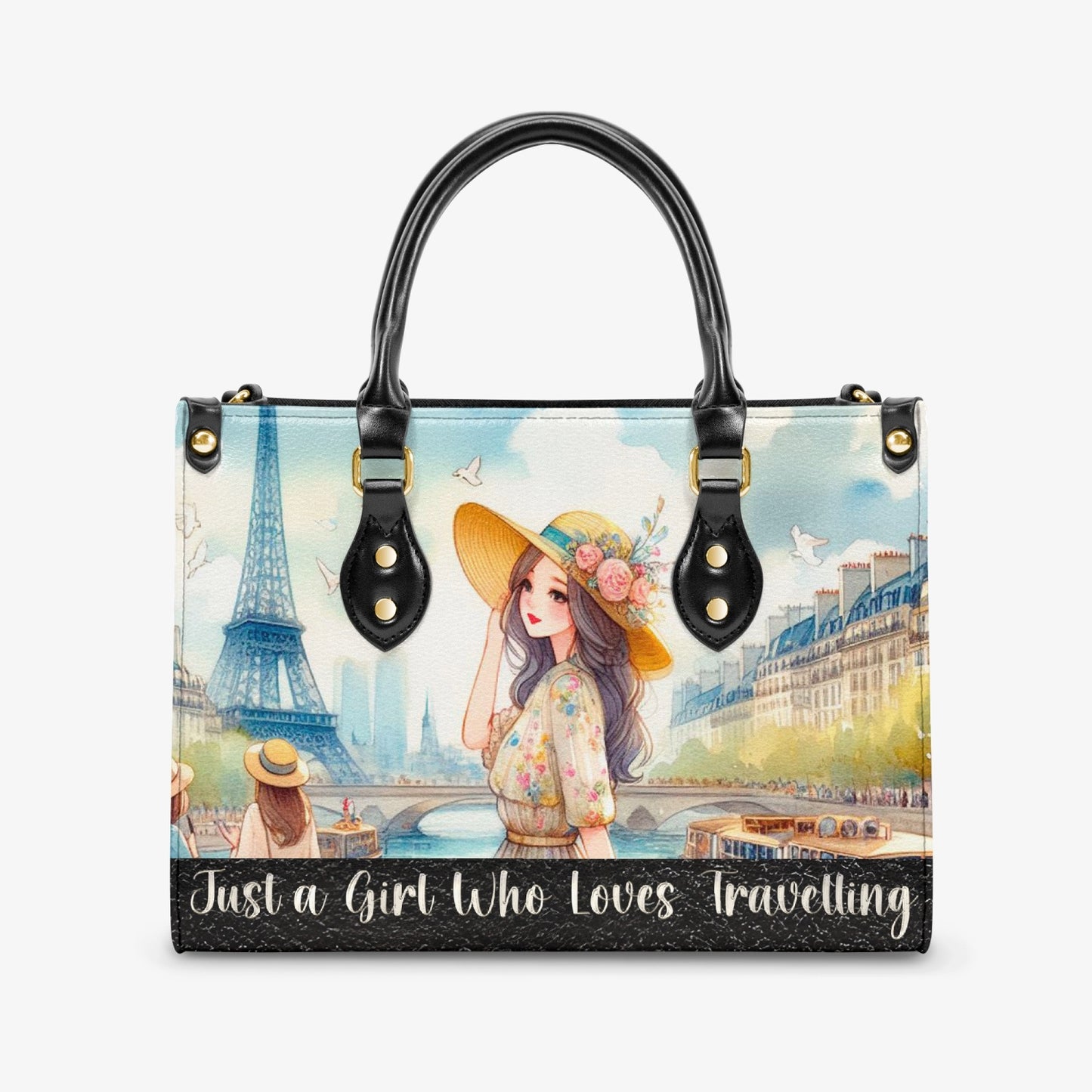 Women's Tote Bag - Just a Girl Who Loves Travelling