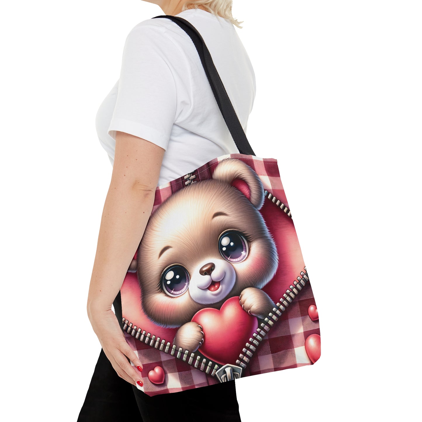 Tote Bag, Bear, Personalised/Non-Personalised Tote bag