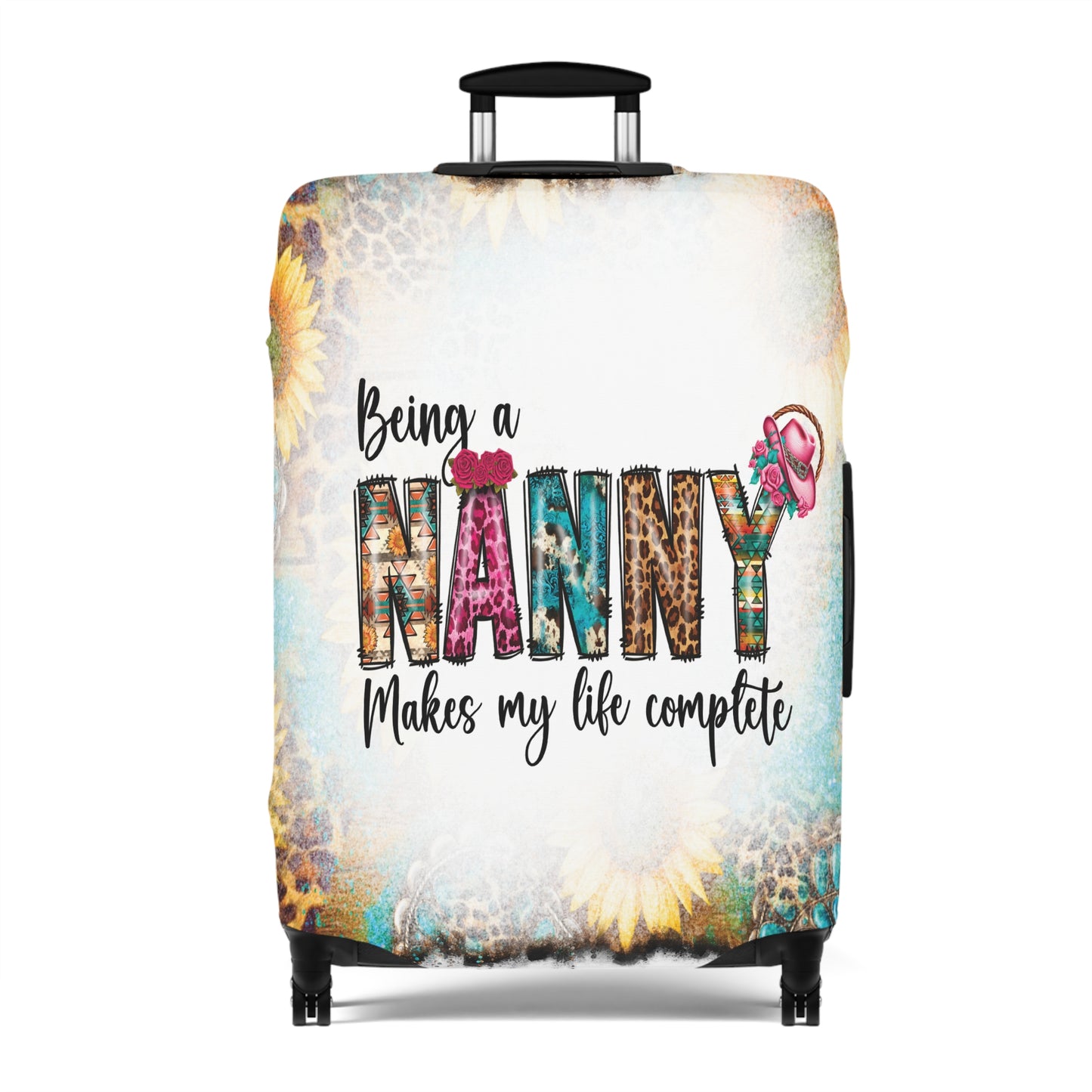 Luggage Cover, Country and Western,  Being a Nanny Makes my Life Complete, awd-1022