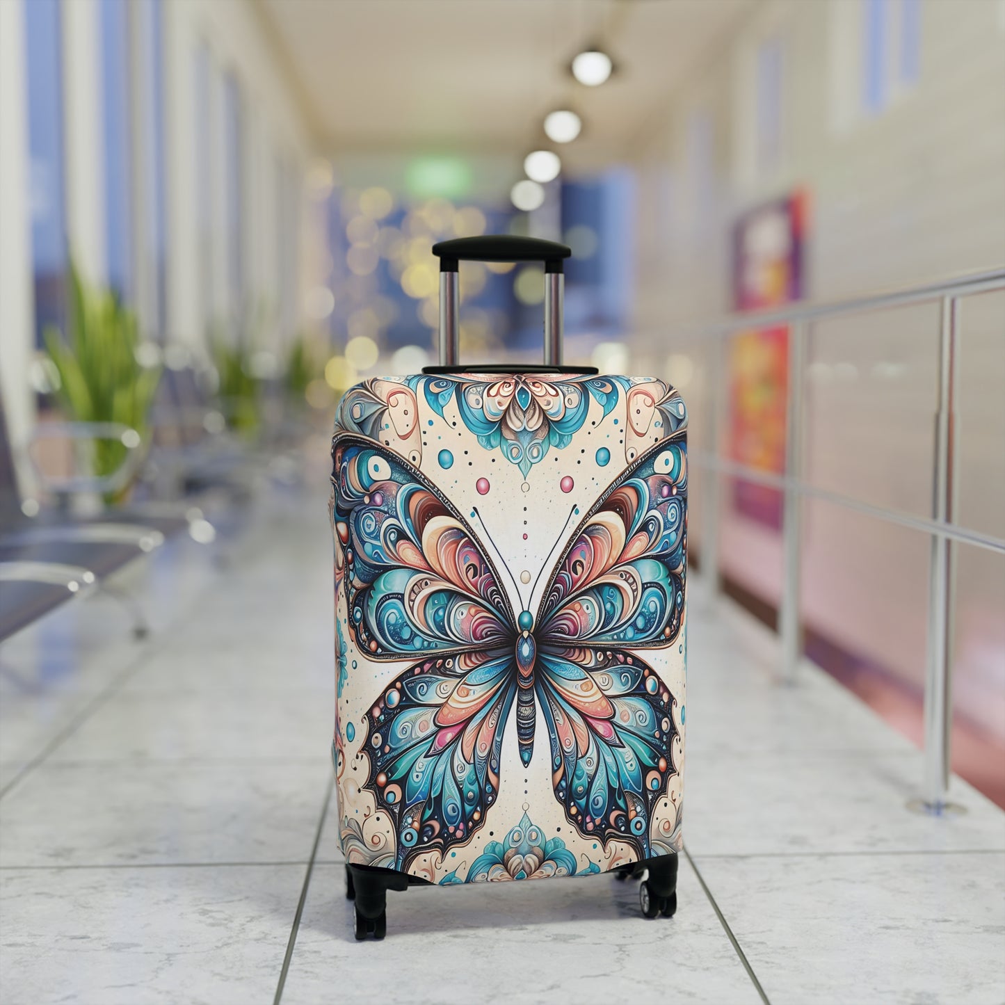 Luggage Cover, Butterfly, awd-449