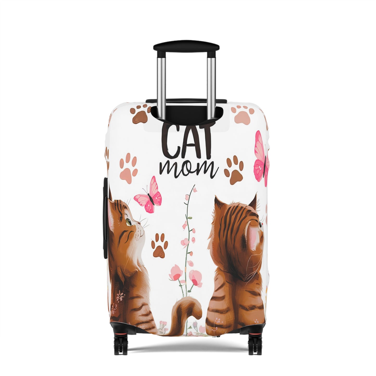 Luggage Cover, Cat Mom, awd-1472