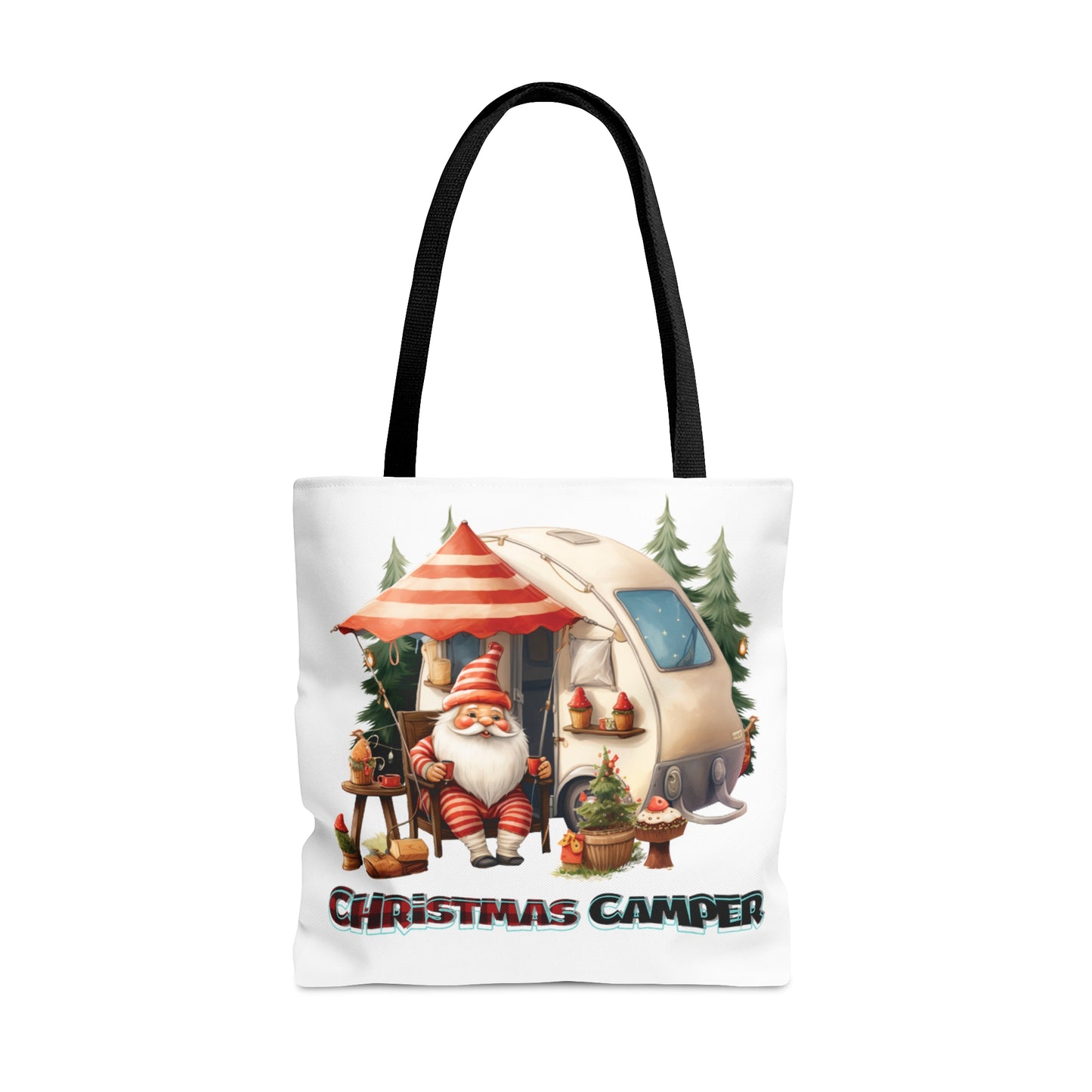 Tote Bag, Christmas, Camper