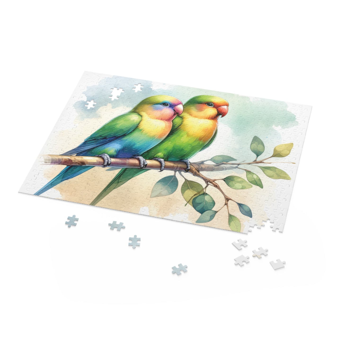 Puzzle, Love Birds (120, 252, 500-Piece) awd-643