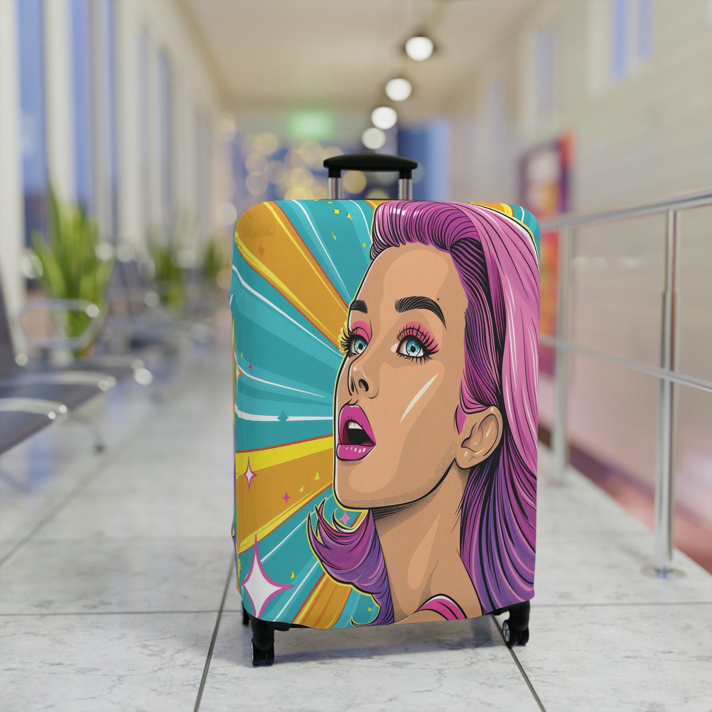 Luggage Cover, Pop Art, awd-710