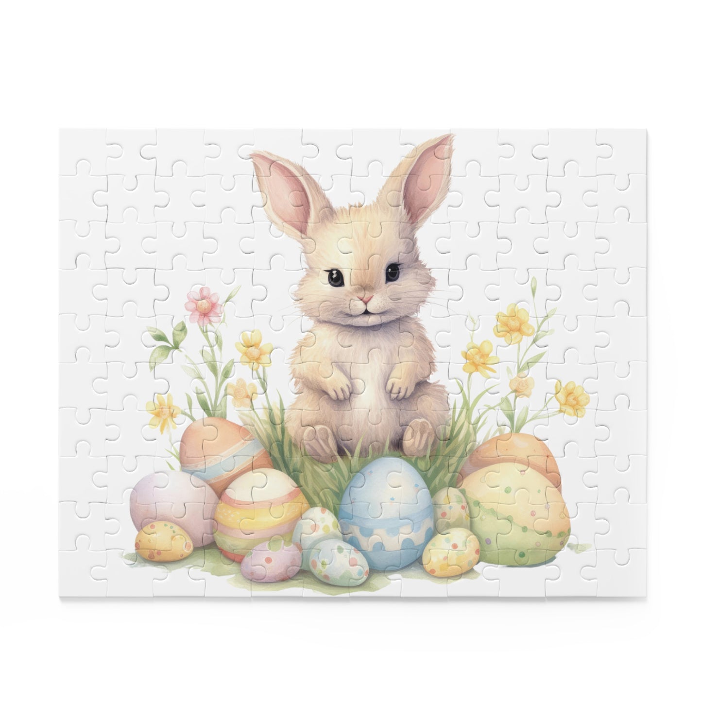 Personalised/Non-Personalised Puzzle, Easter Bunny (120, 252, 500-Piece)