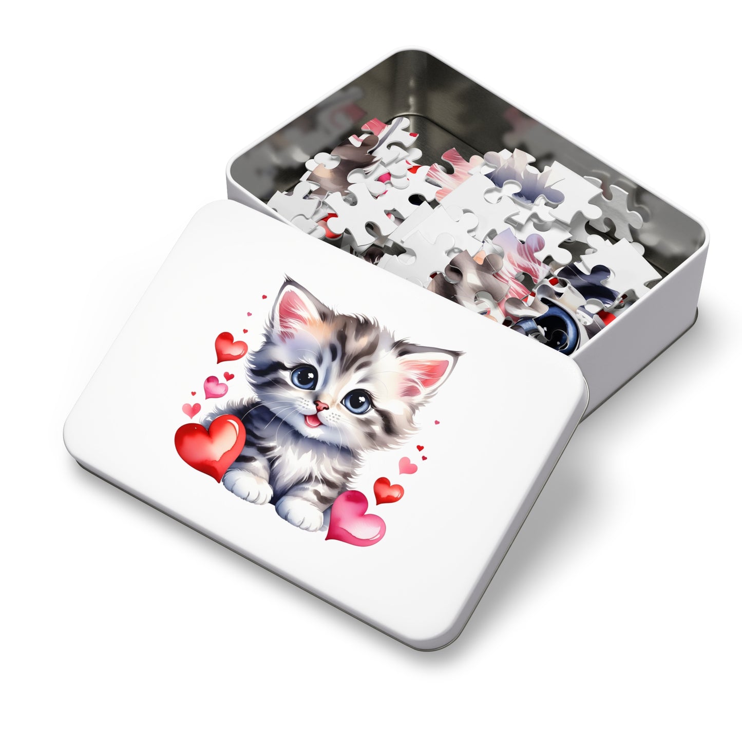 Jigsaw Puzzle, Cat, Personalised/Non-Personalised (30, 110, 252, 500,1000-Piece)