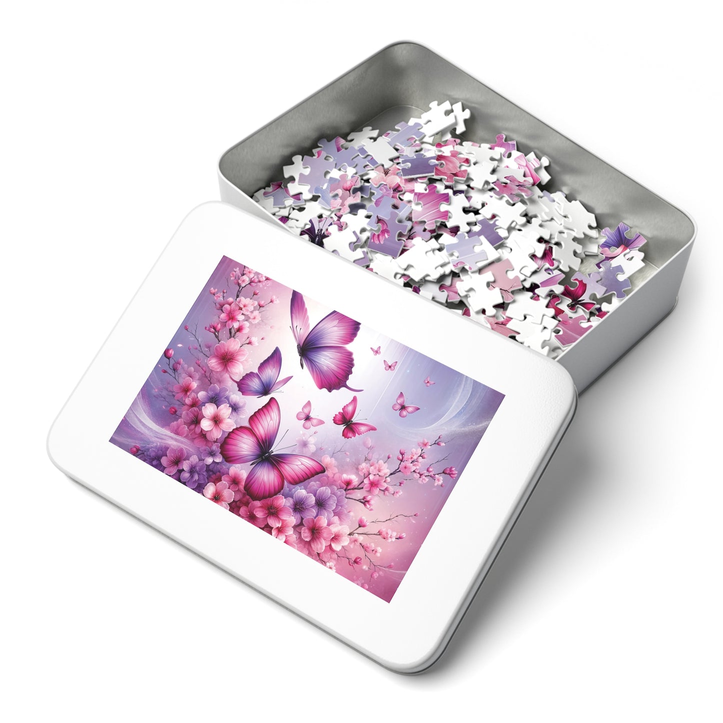 Jigsaw Puzzle, Butterfly, Personalised/Non-Personalised (30, 110, 252, 500,1000-Piece)