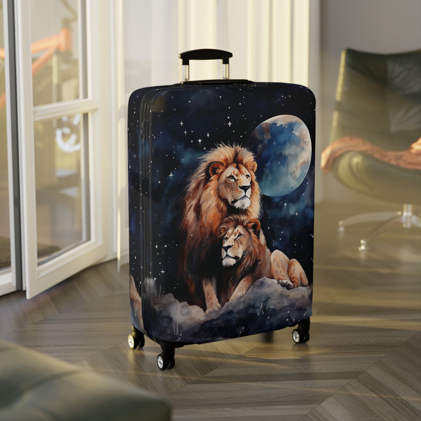 Luggage Cover, Lions, awd-553