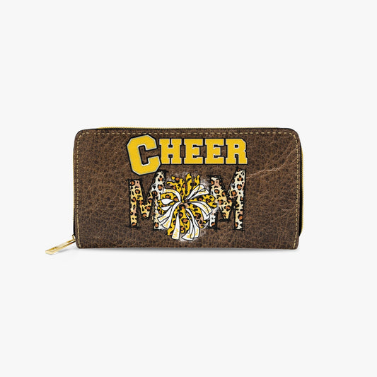 Long Type Zipper Purse - Cheer Mum/Mom