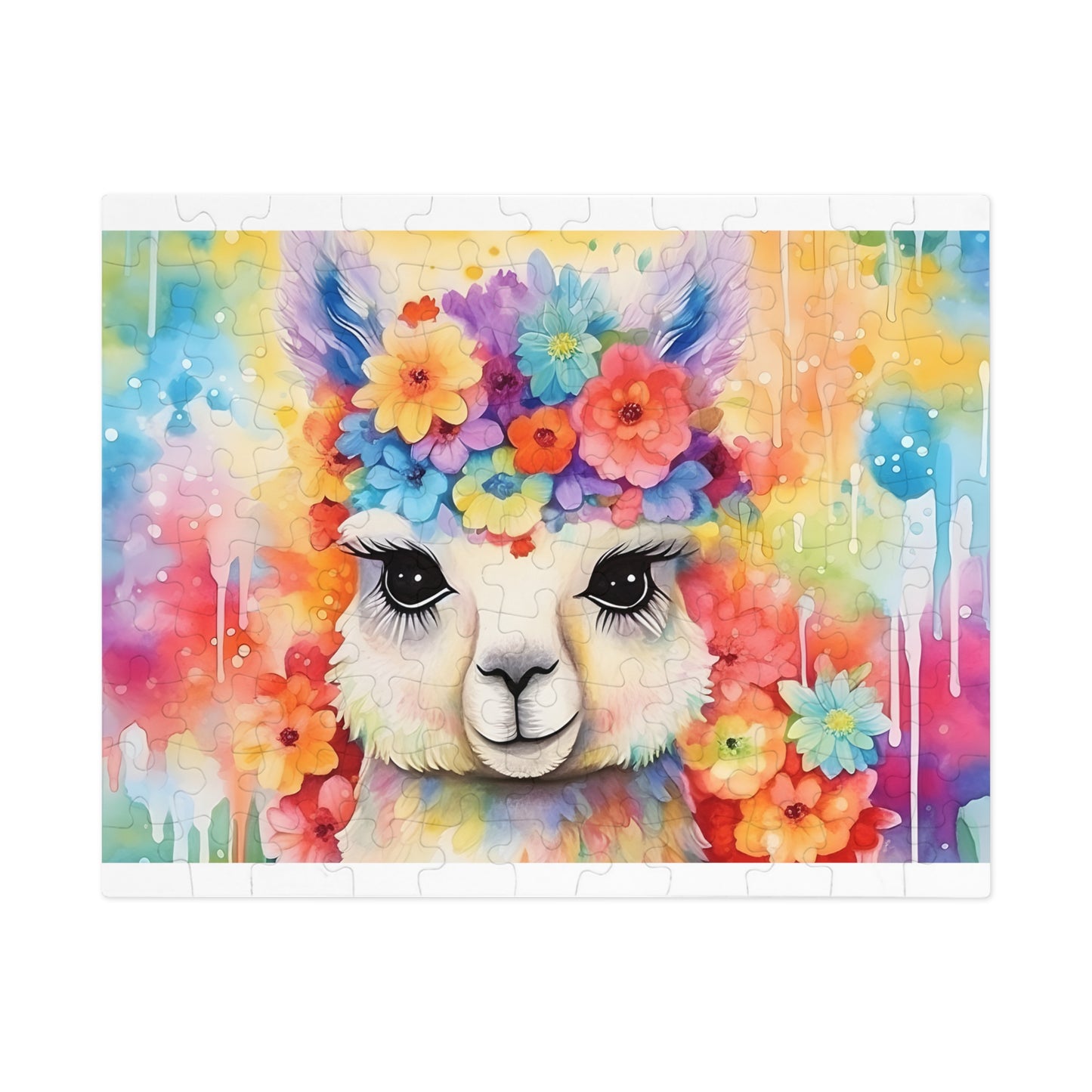 Jigsaw Puzzle, Llama, Personalised/Non-Personalised (30, 110, 252, 500,1000-Piece)