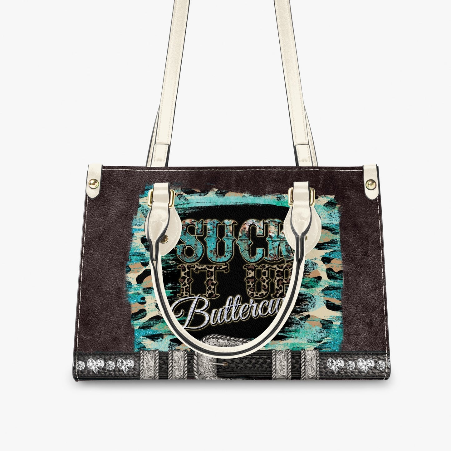 Women's Tote Bag - Long Strap - Suck it Up Buttercup