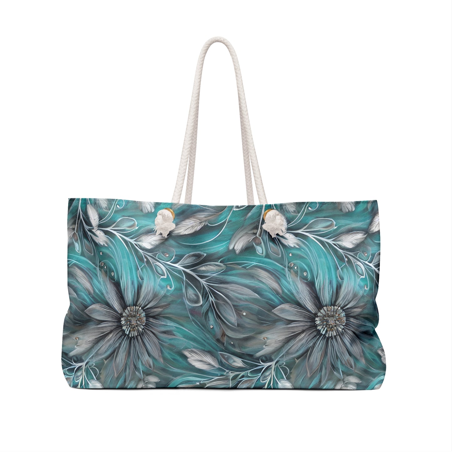 Weekender Bag, Floral, Large Weekender Bag, Beach Bag