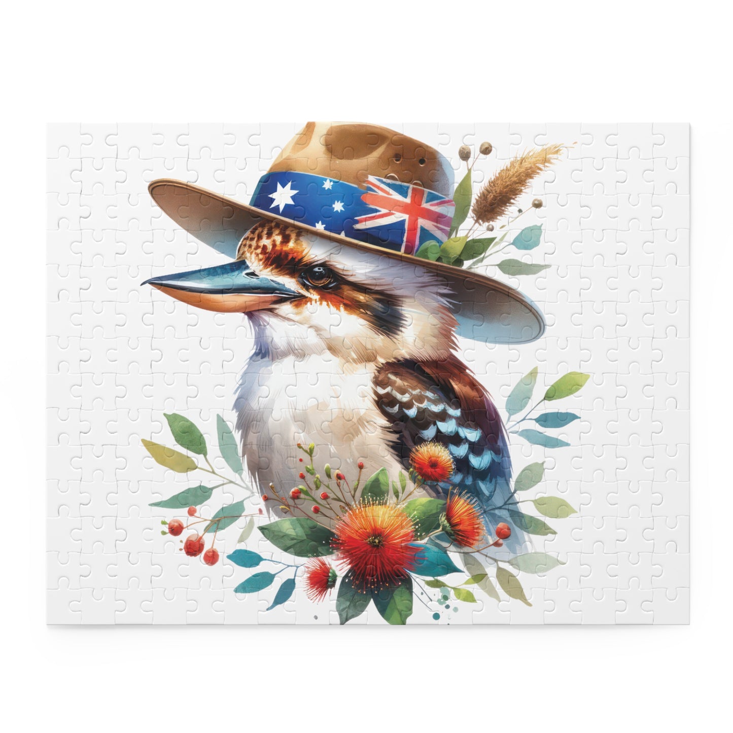 Personalised/Non-Personalised Puzzle, Kookaburra (120, 252, 500-Piece)