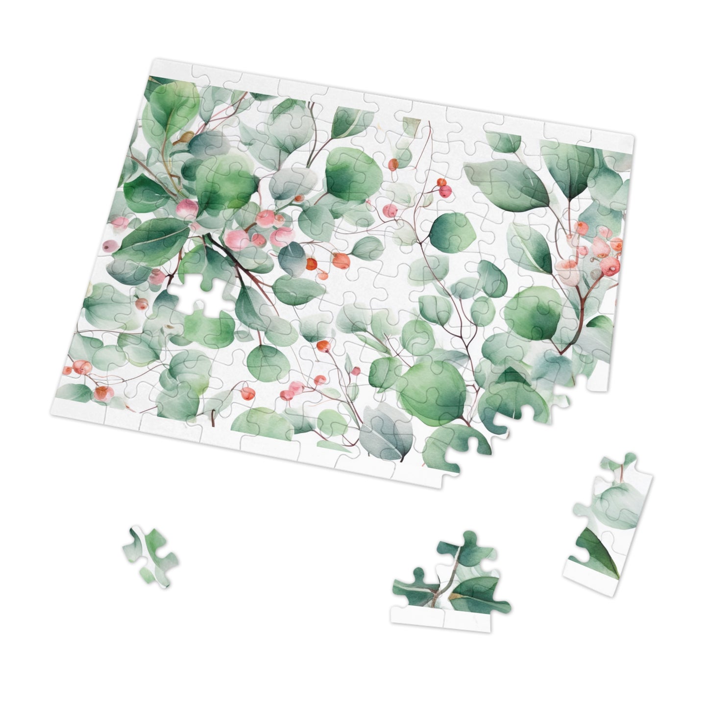 Jigsaw Puzzle, Eucalyptus Leaves, Personalised/Non-Personalised (30, 110, 252, 500,1000-Piece)