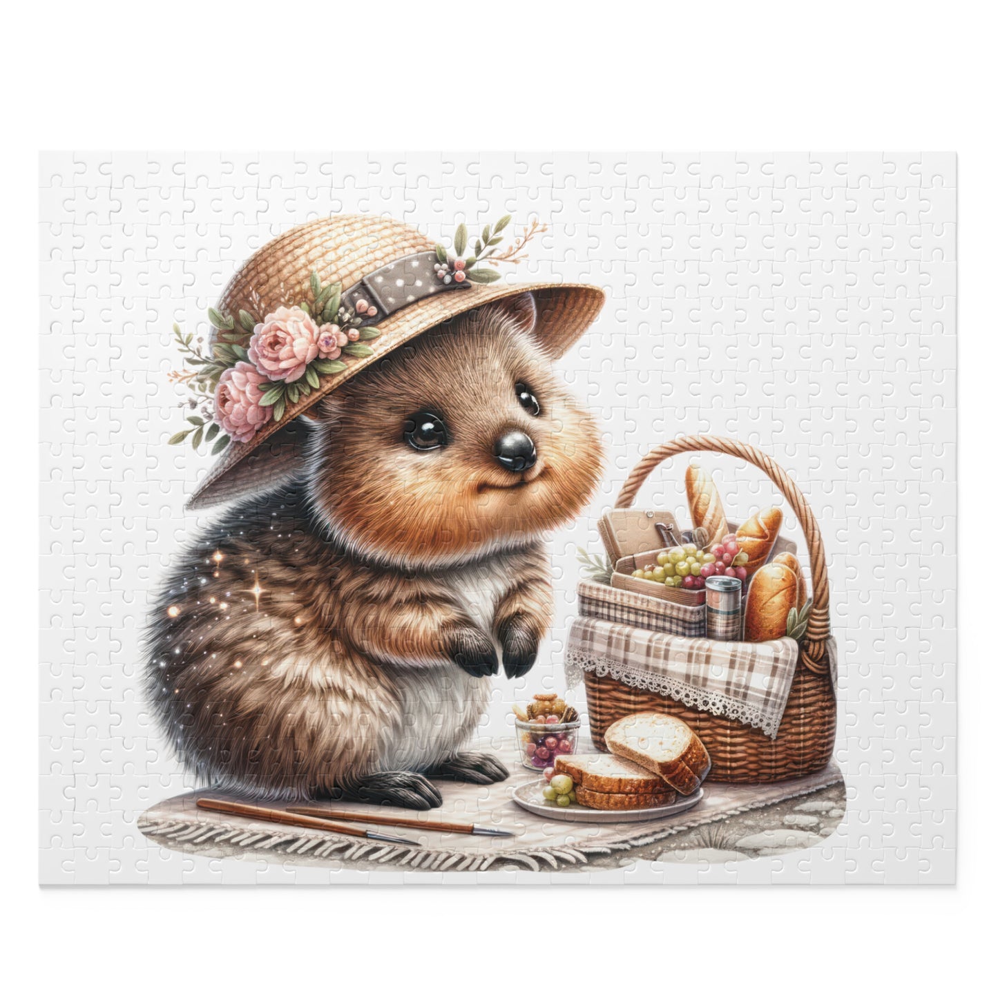 Personalised/Non-Personalised Puzzle, Quokka (120, 252, 500-Piece)