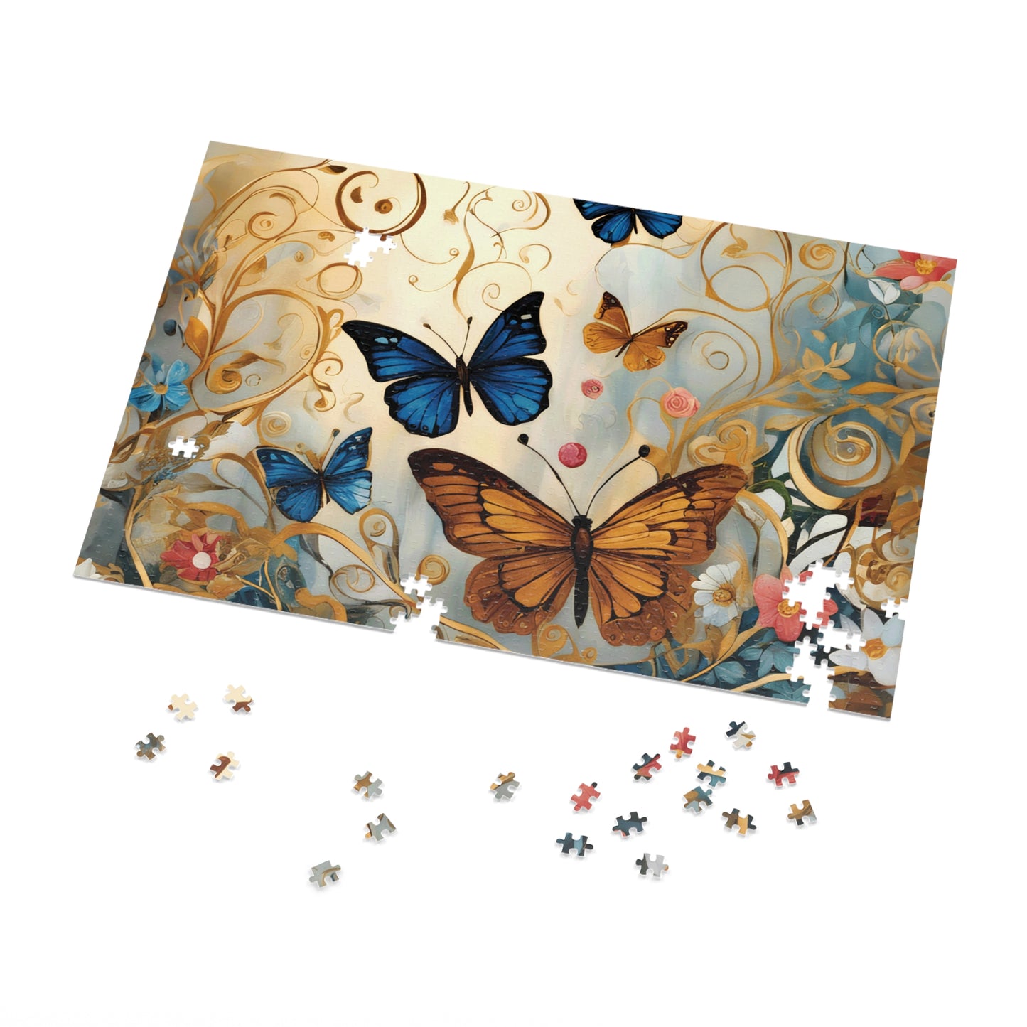 Jigsaw Puzzle, Butterfly, Personalised/Non-Personalised (30, 110, 252, 500,1000-Piece)