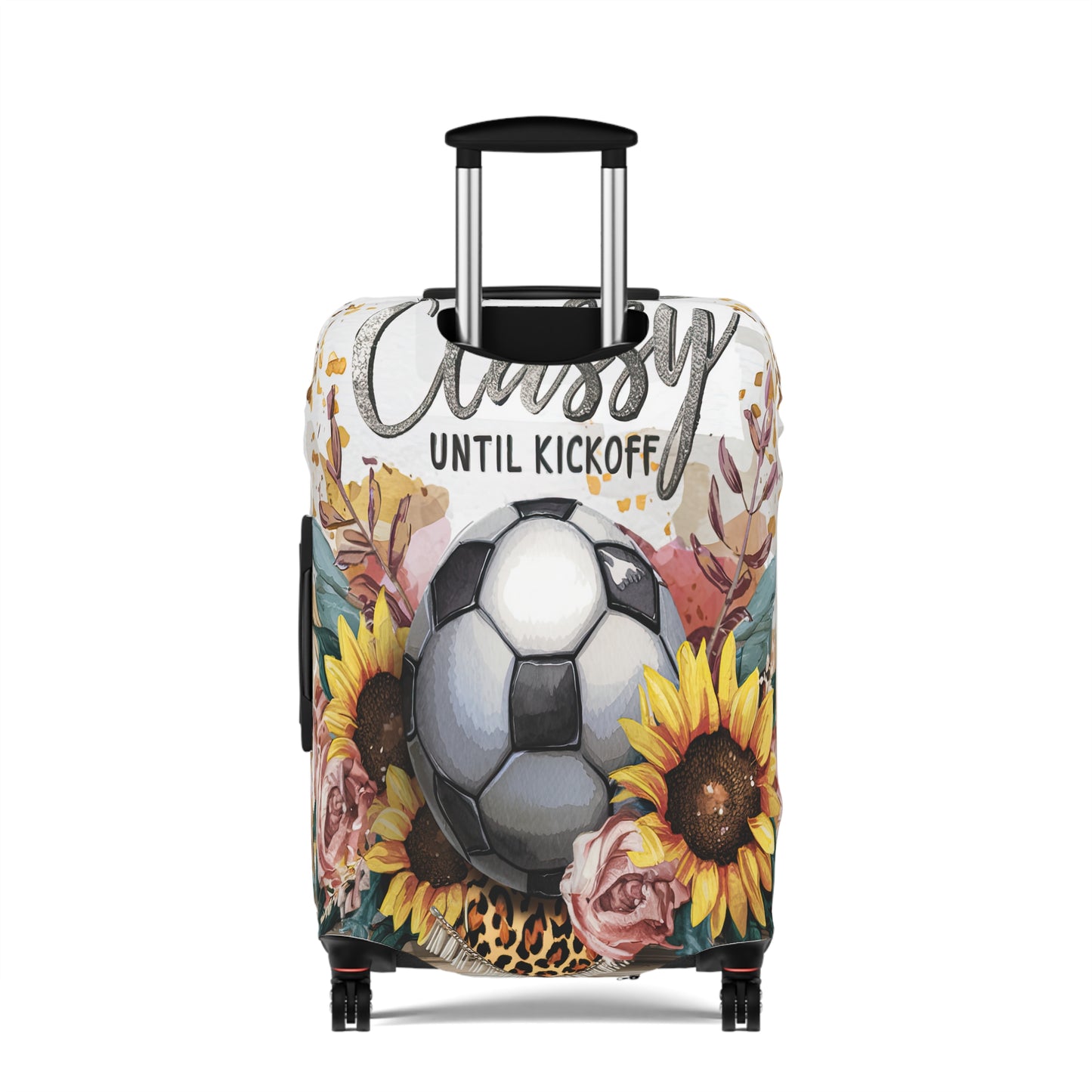 Luggage Cover, Soccer, Classy until Kickoff, awd-1731