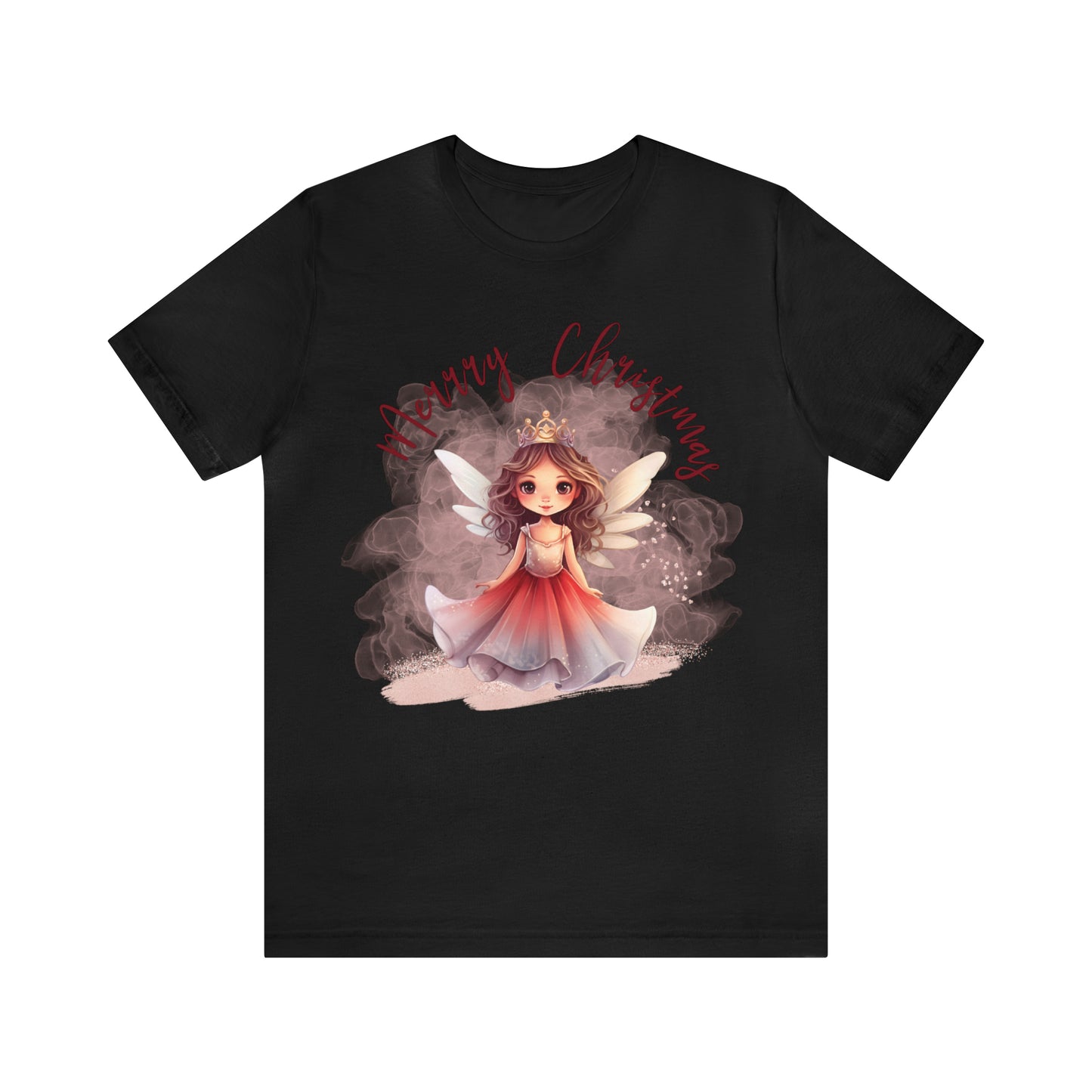 Unisex Jersey Short Sleeve Tee Christmas, Women's Fairy T-shirt A-00009