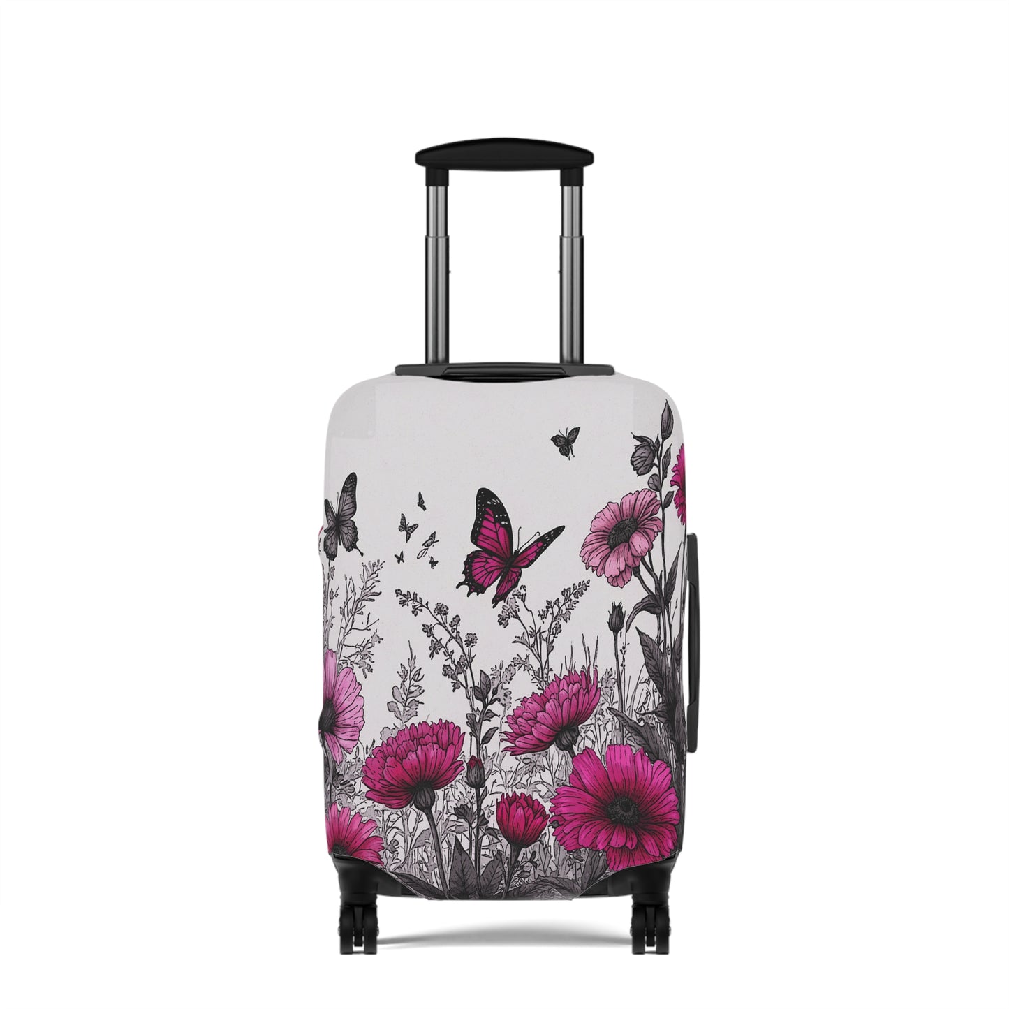 Luggage Cover, Floral and Butterflies, awd-1743