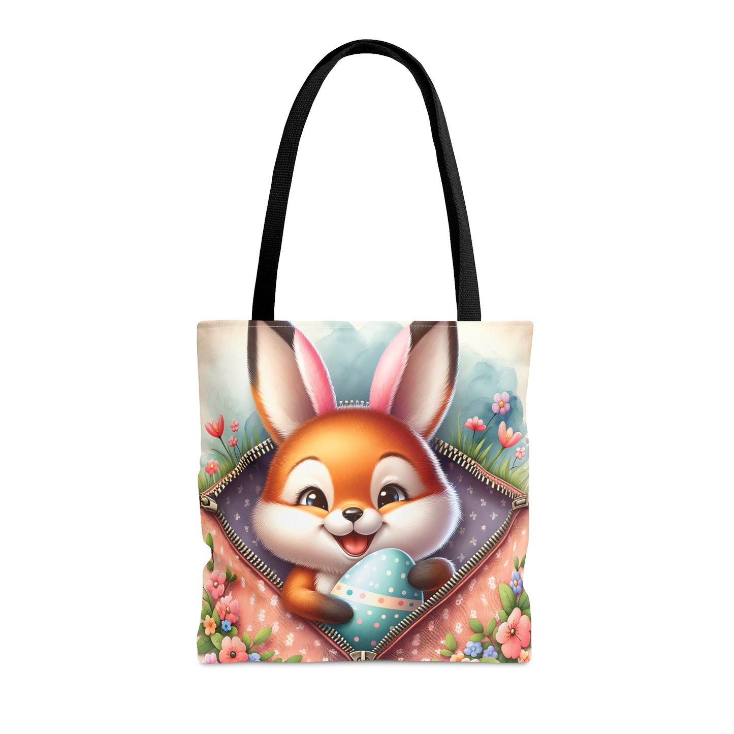 Tote Bag, Easter, Cute Rabbit, Personalised/Non-Personalised Tote bag