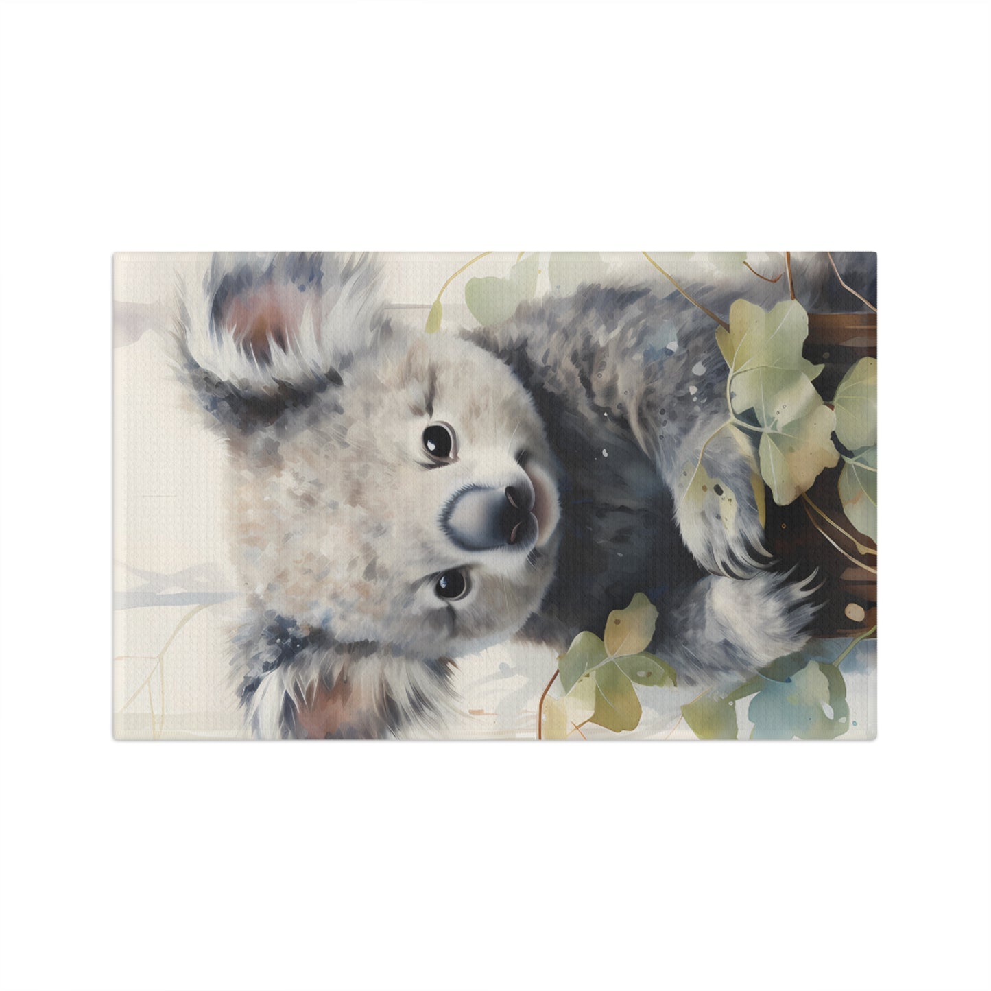 Microfiber Tea Towel, Australian Animals, Koala