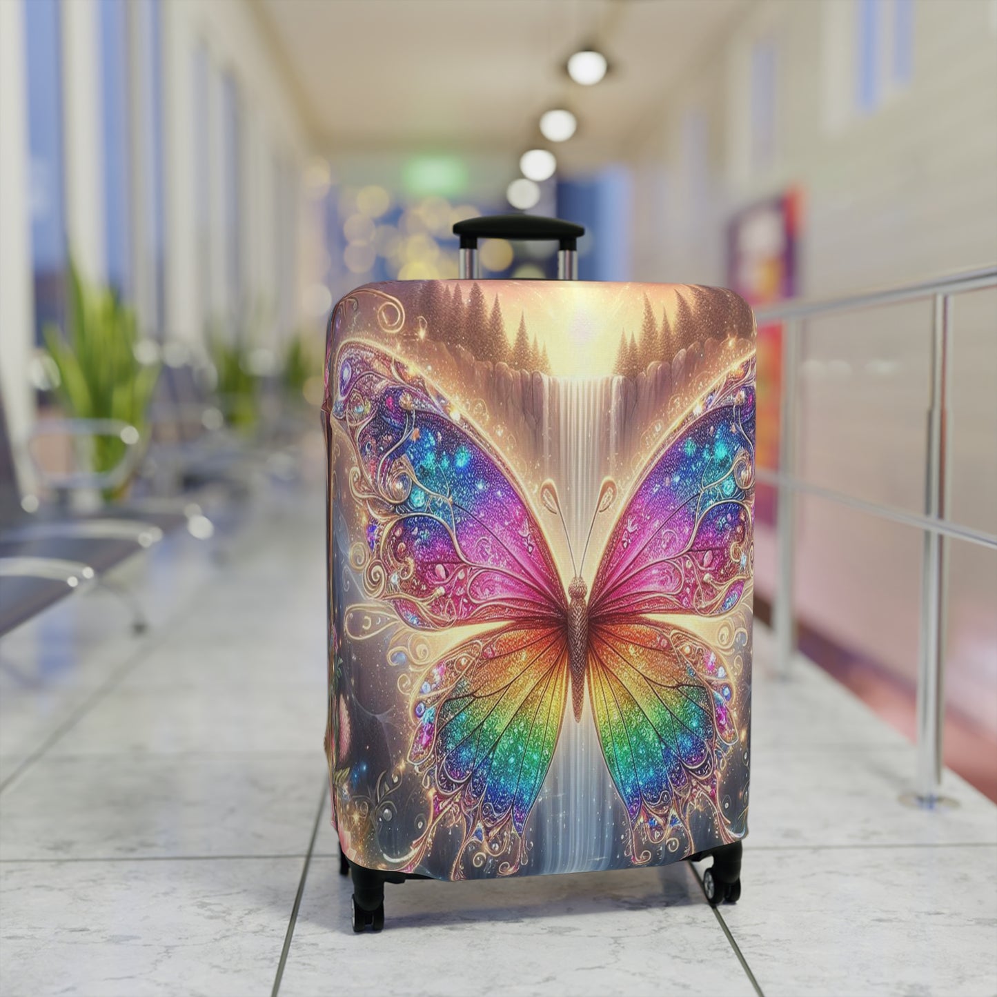 Luggage Cover, Butterfly Dreams, awd-3074