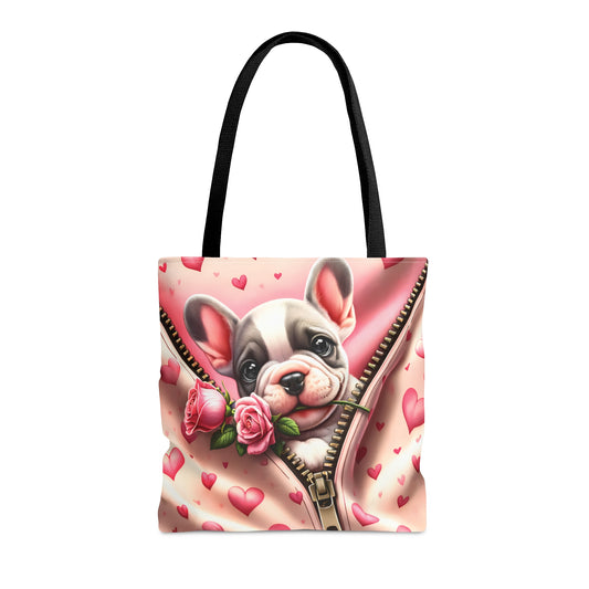 Tote Bag, Cute Dog, Personalised/Non-Personalised Tote bag