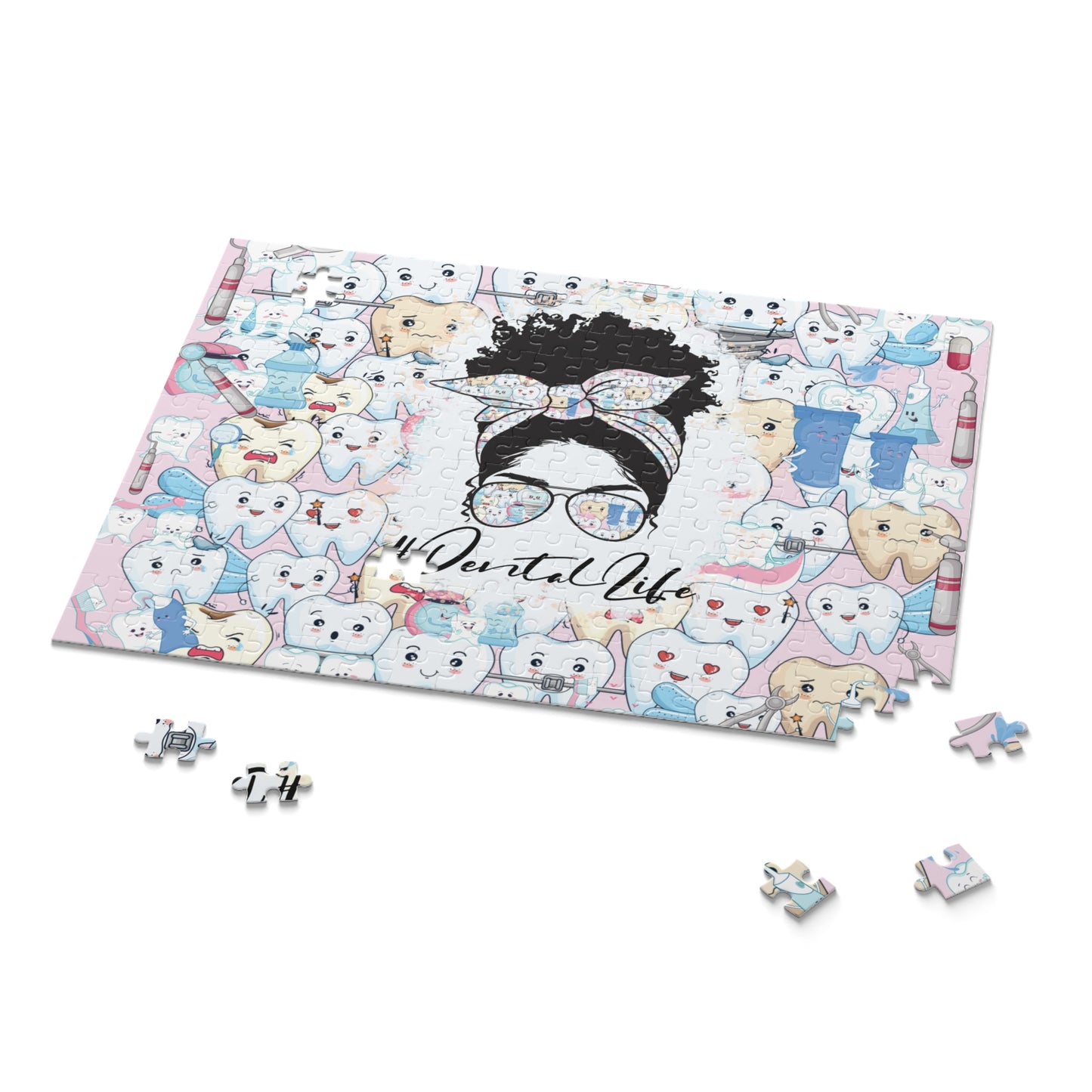 Personalised/Non-Personalised Puzzle, Dentist/Dental Nurse (120, 252, 500-Piece)