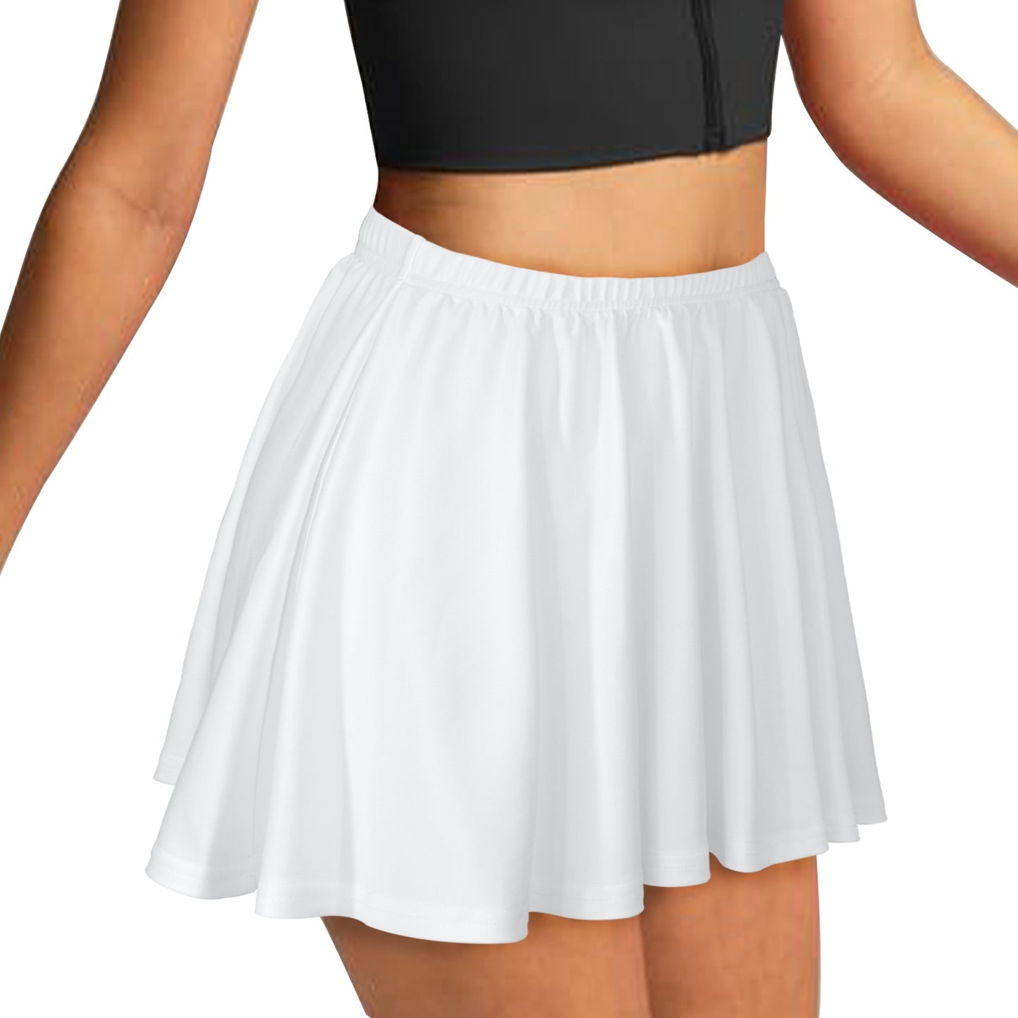 Porcelain Skater Skirt All Over Print Skater Skirt (Model D69)